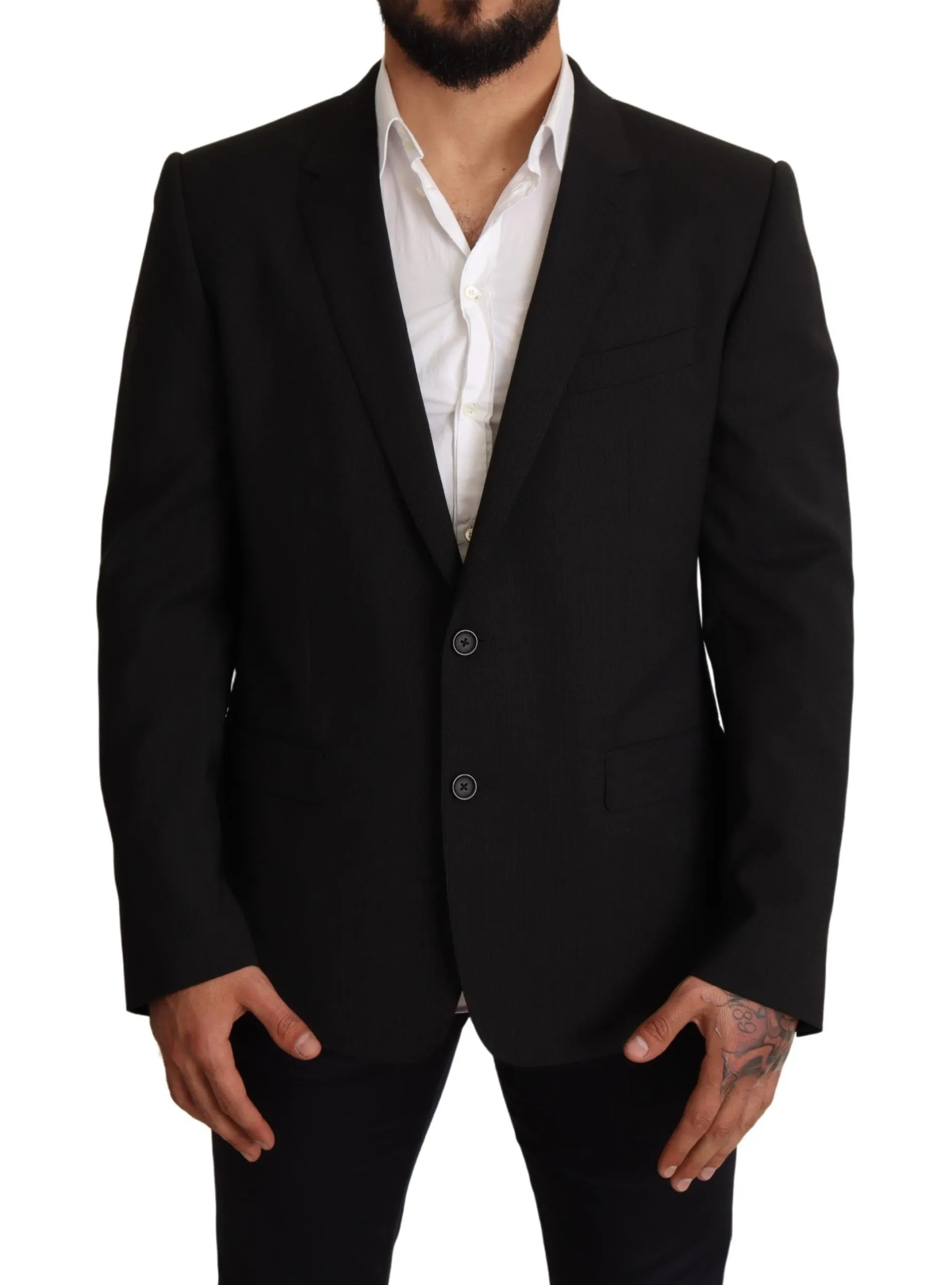 Dolce & Gabbana Men's Elegant Slim Fit Martini Blazer Jacket