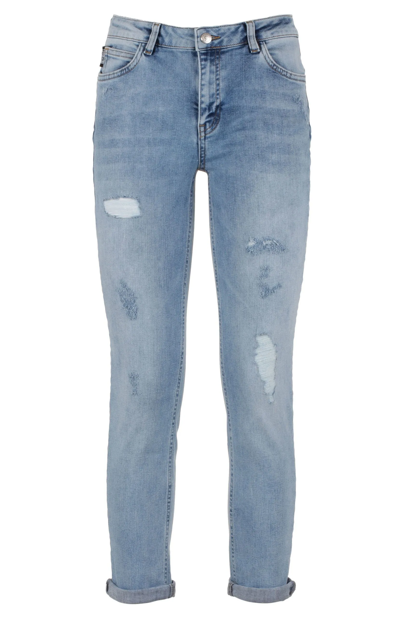 Imperfect Women's Blue Cotton Women's Jean