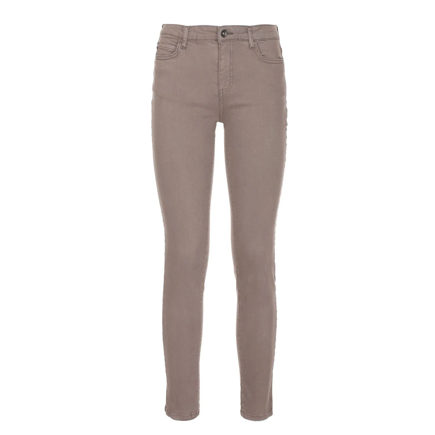 Imperfect Women's Impeccable Gray Cotton Stretch Pants