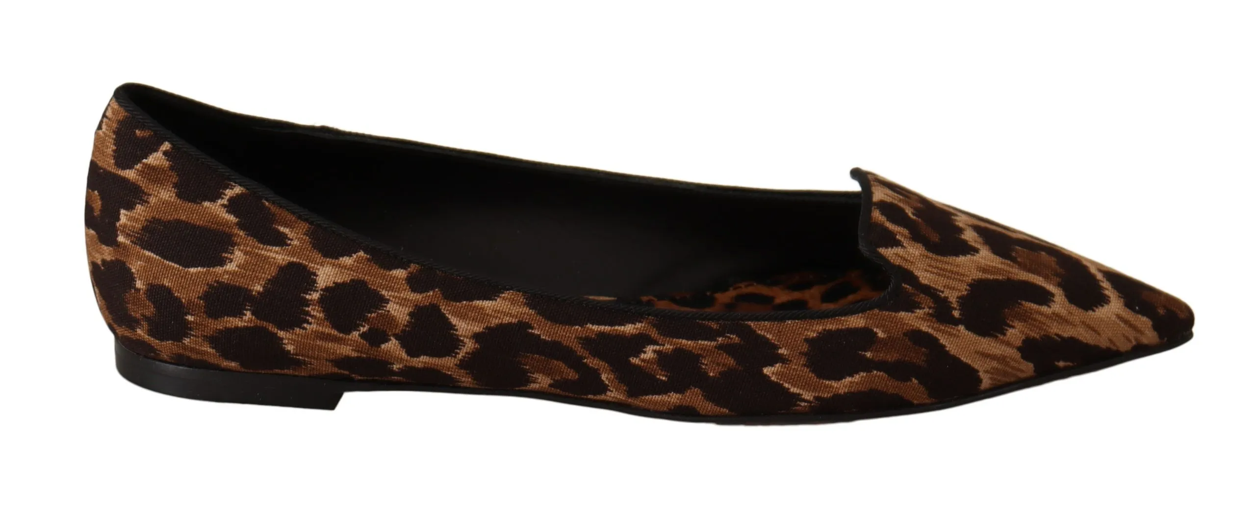 Dolce & Gabbana Women's Exquisite Leopard Print Flats