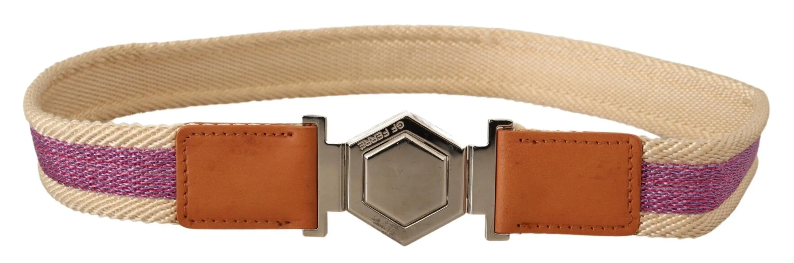 GF Ferre Women's Elegant Multicolor Leather Fashion Belt