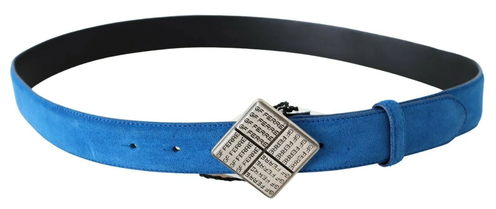 GF Ferre Women's Elegant Royal Blue Leather Belt