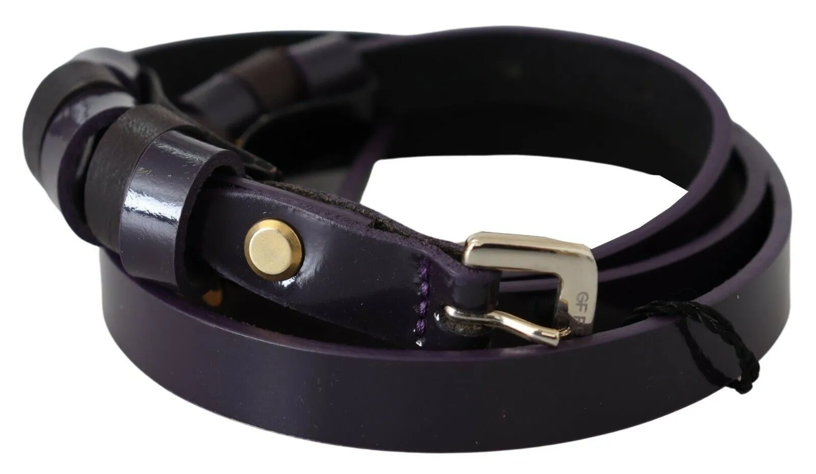 GF Ferre Women's Elegant Violet Leather Fashion Belt