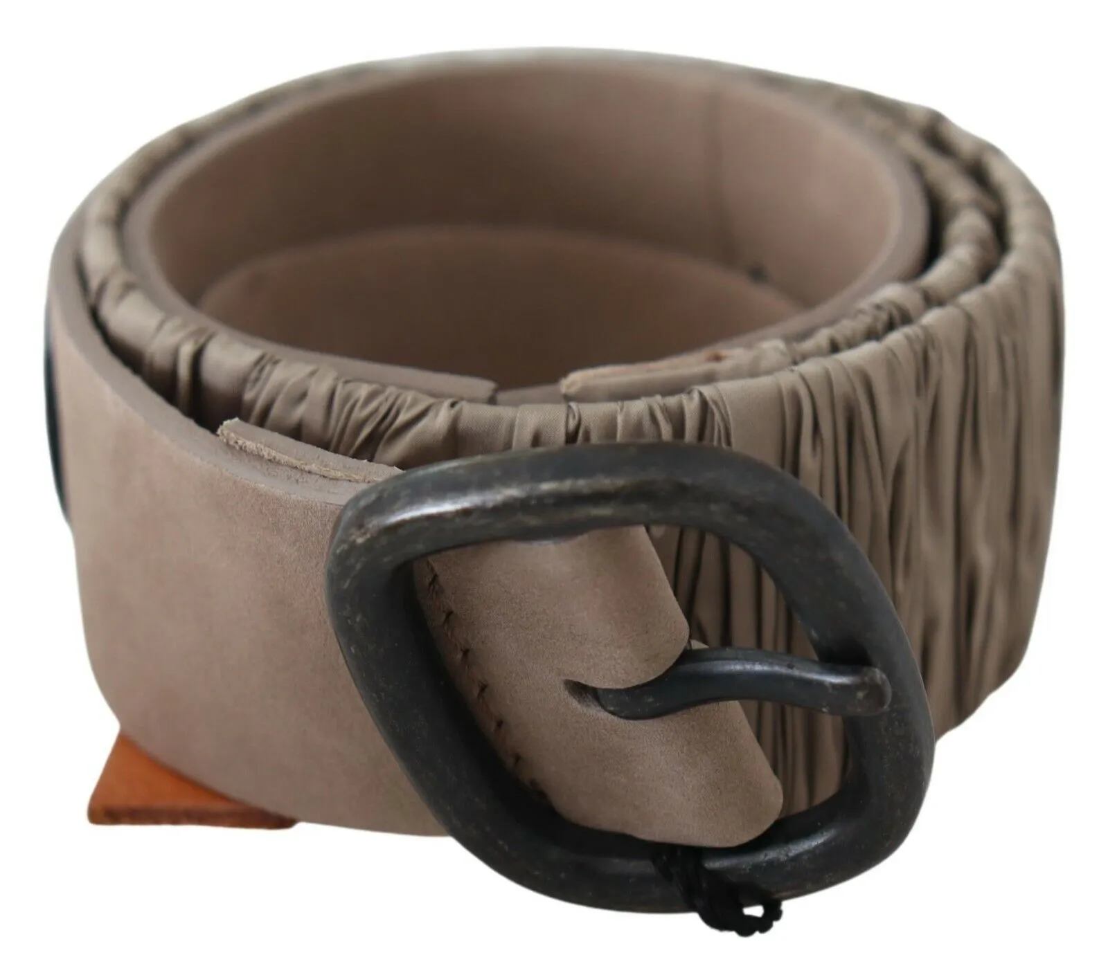 GF Ferre Women's Elegant Brown Leather Fashion Belt