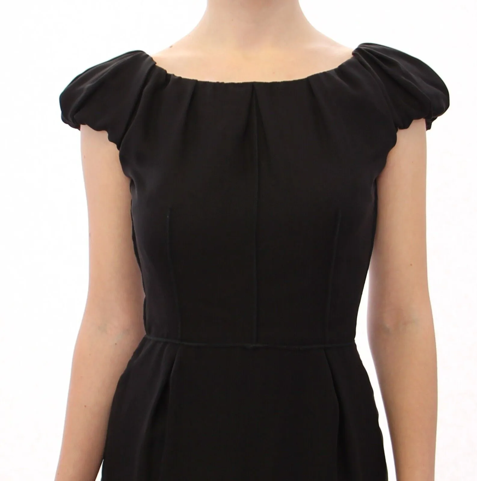 Dolce & Gabbana Women's Elegant Silk Shortsleeved Evening Gown