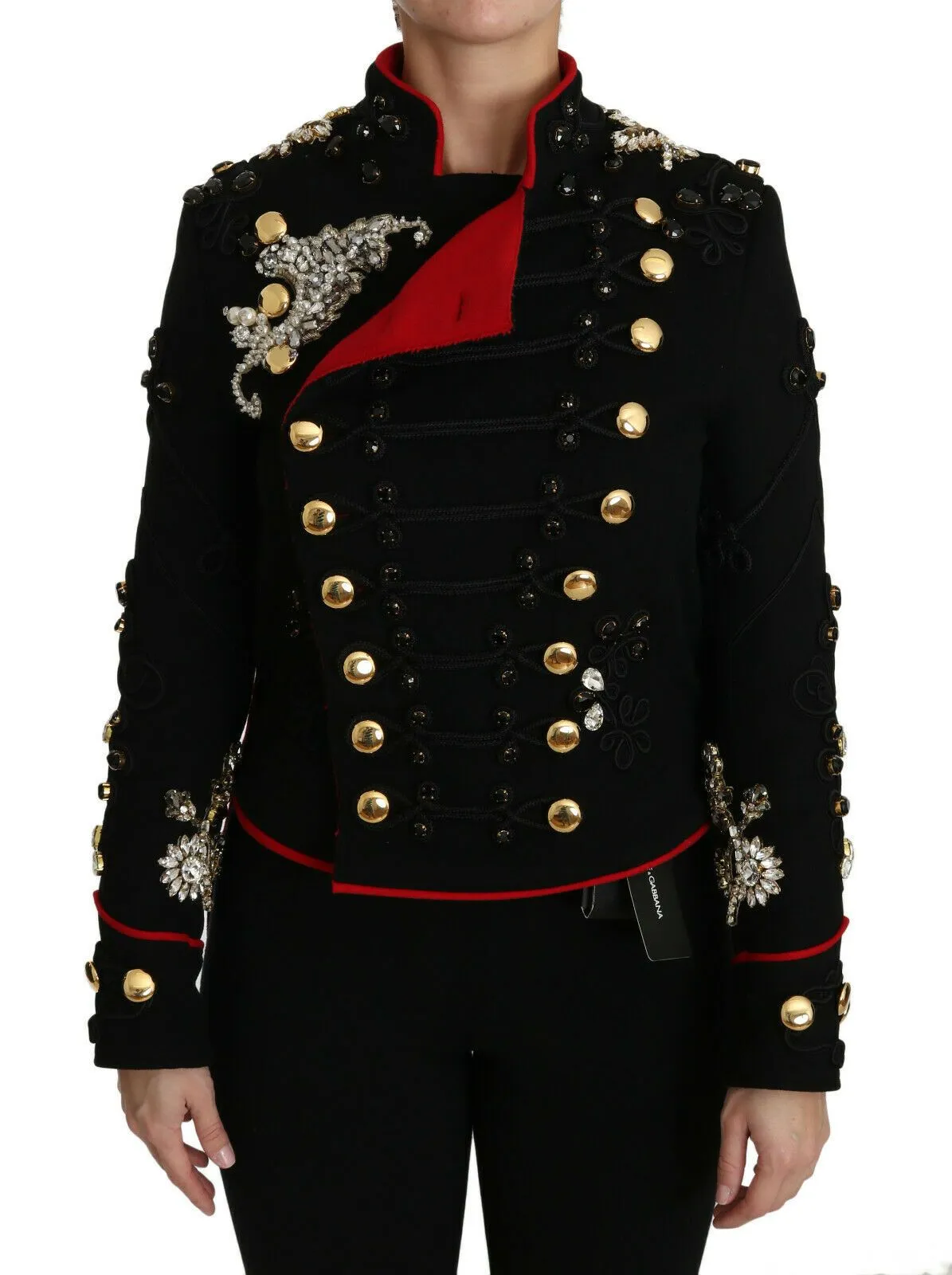 Dolce & Gabbana Women's Enchanted Sicily Baroque Embellished Jacket