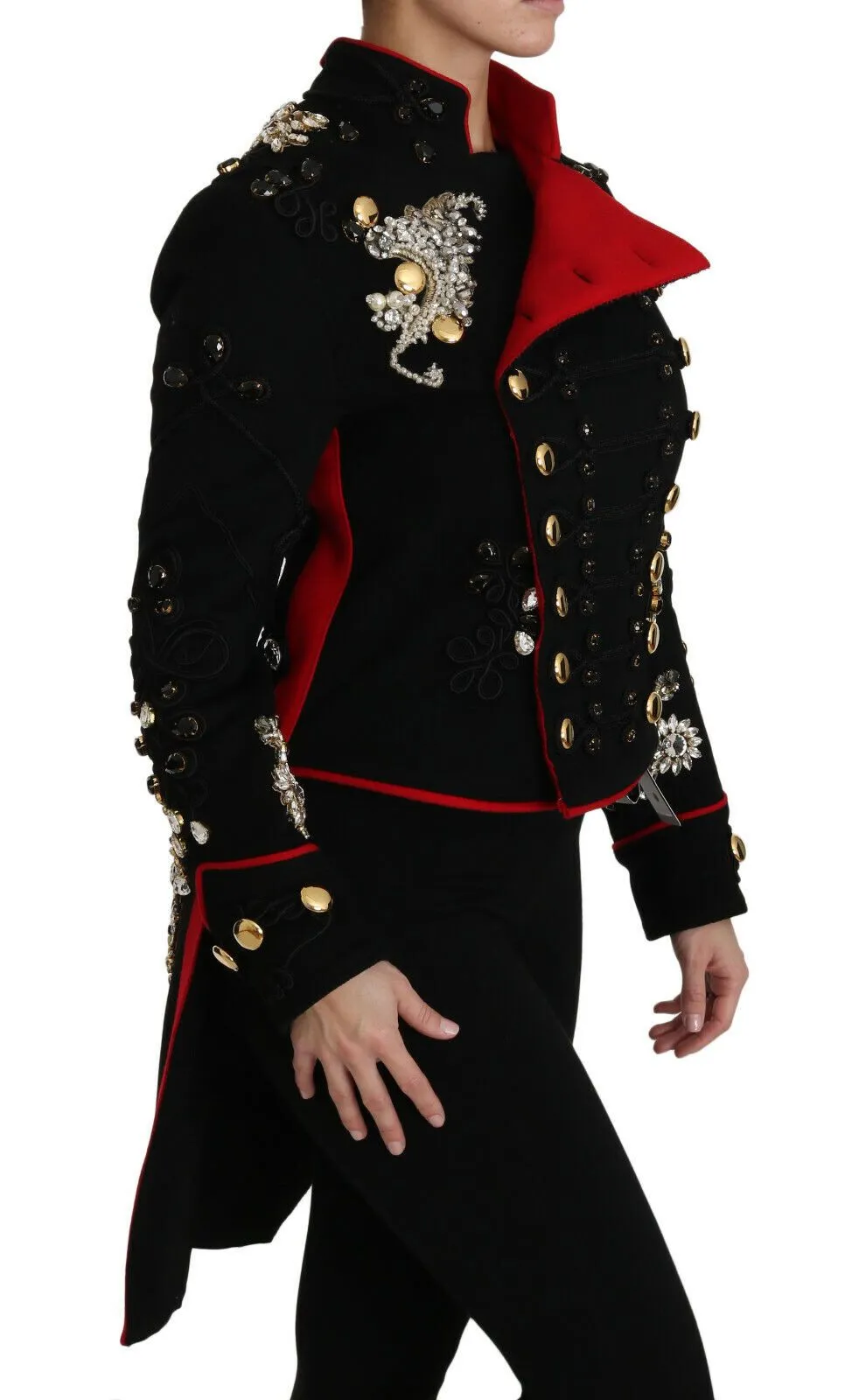Dolce & Gabbana Women's Enchanted Sicily Baroque Embellished Jacket
