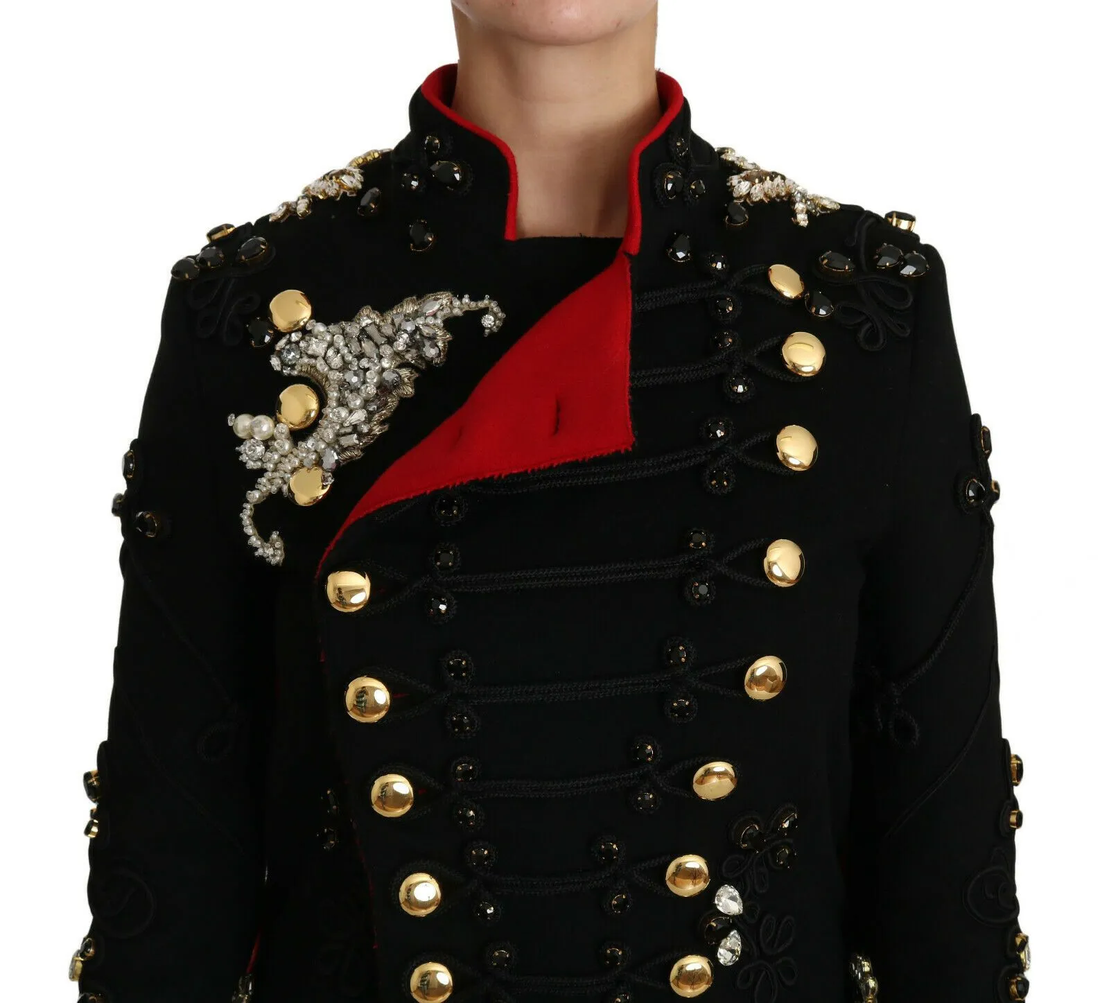 Dolce & Gabbana Women's Enchanted Sicily Baroque Embellished Jacket
