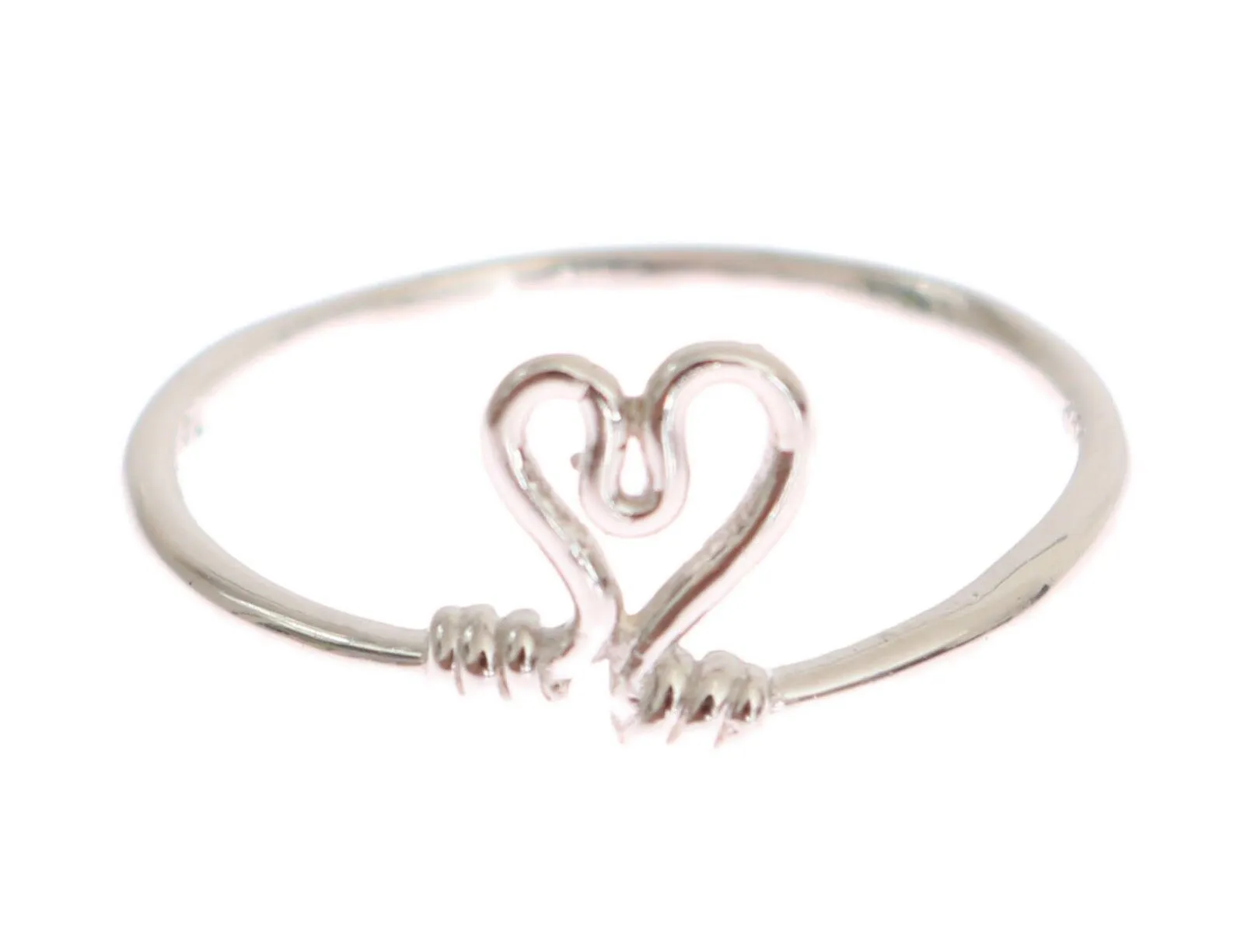 Nialaya Women's Chic Silver Statement Ring