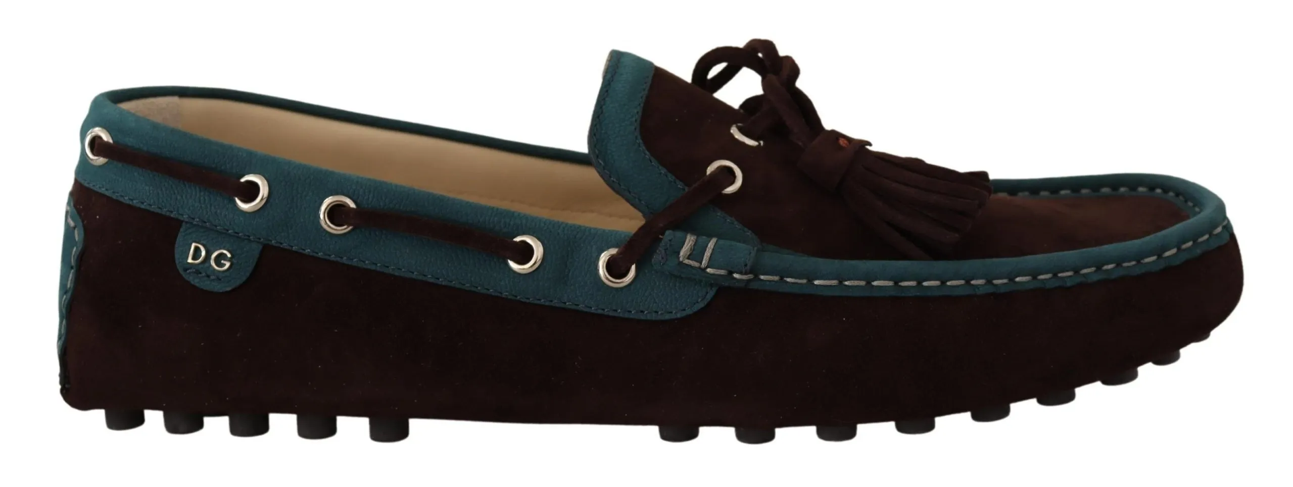 Dolce & Gabbana Men's Elegant Leather and Suede Loafers