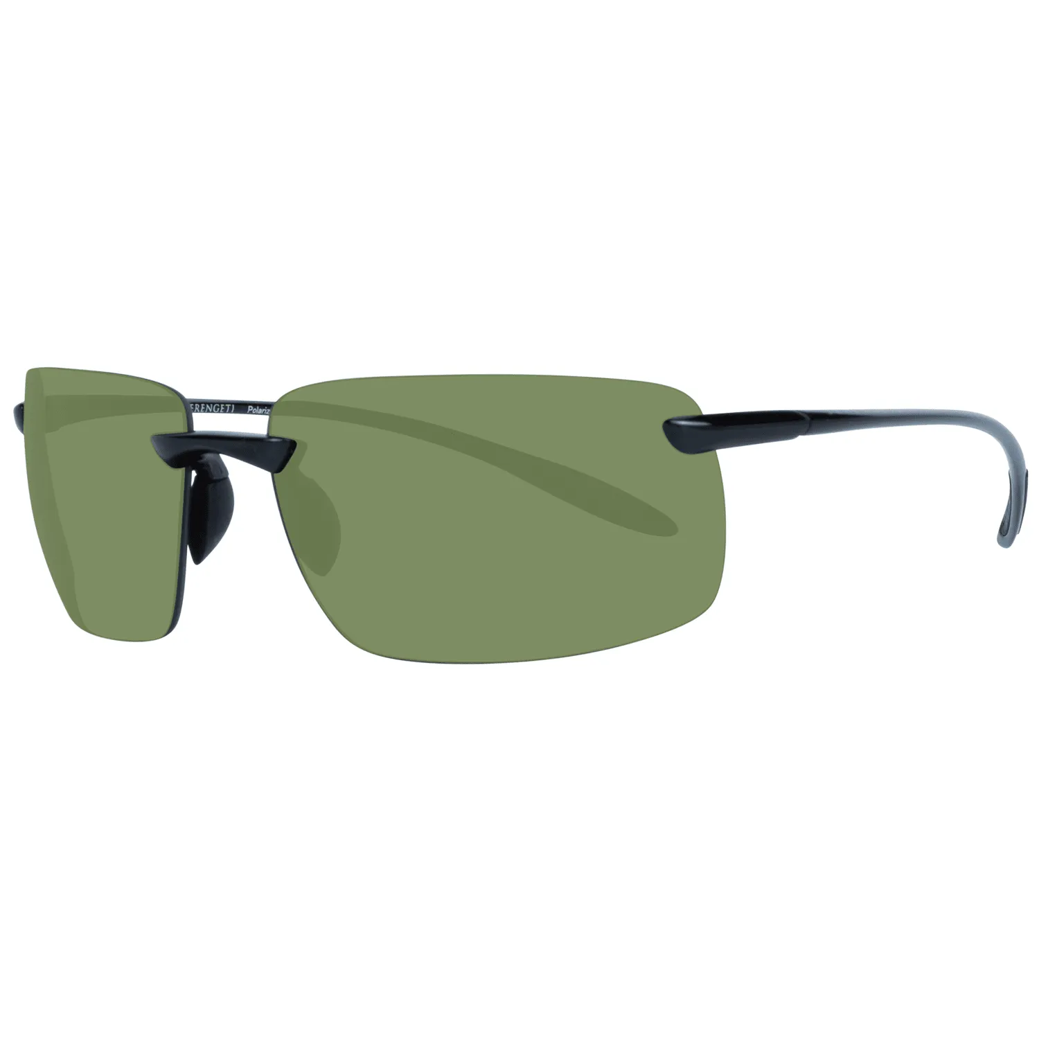 Serengeti Unisex Black Unisex Sunglasses