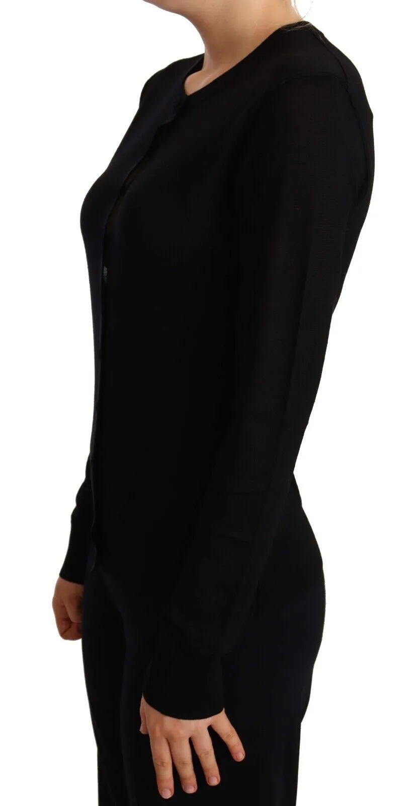 Dolce & Gabbana Women's Elegant Crewneck Virgin Wool Sweater