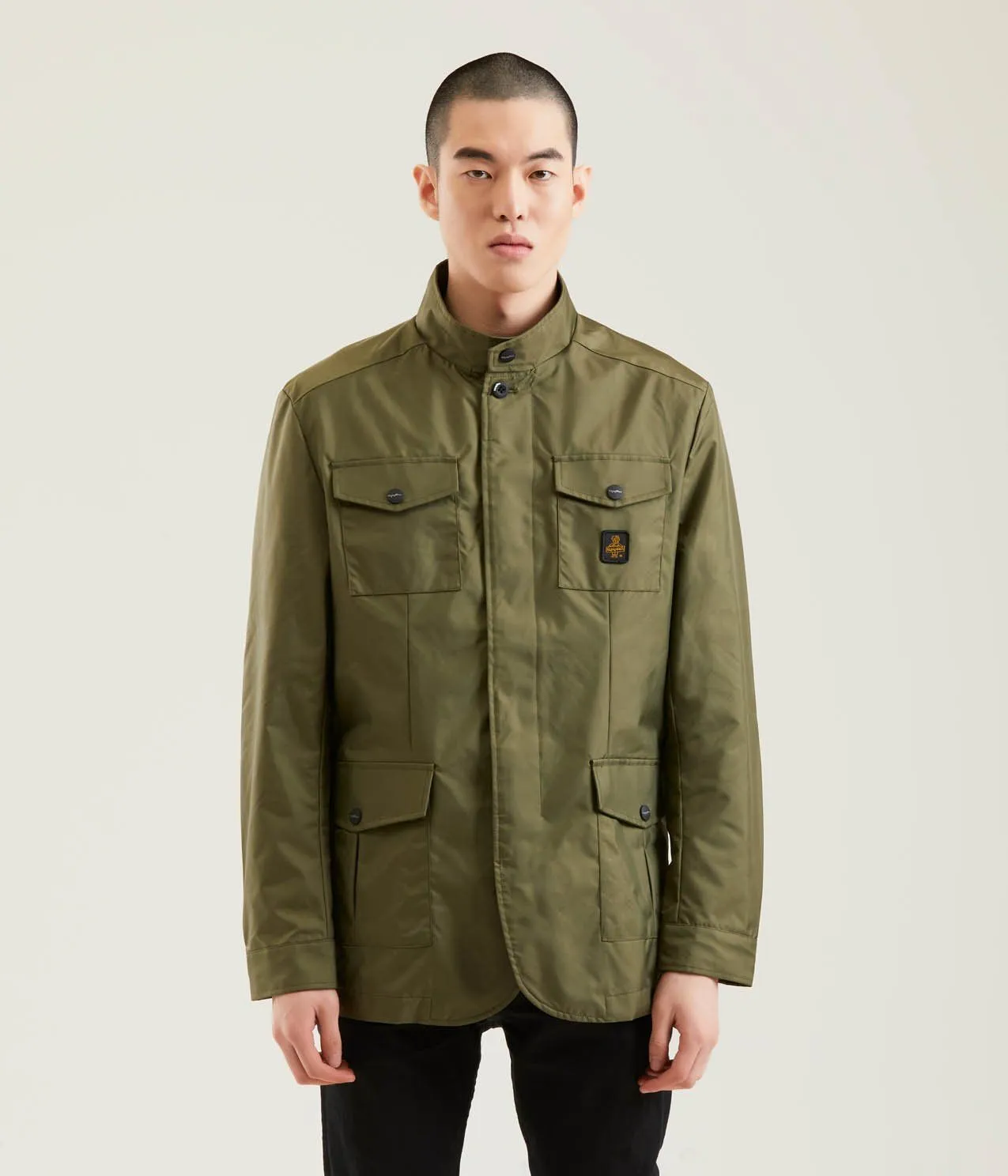 Refrigiwear Men's Crisp Nylon Four-Pocket Versatile Jacket