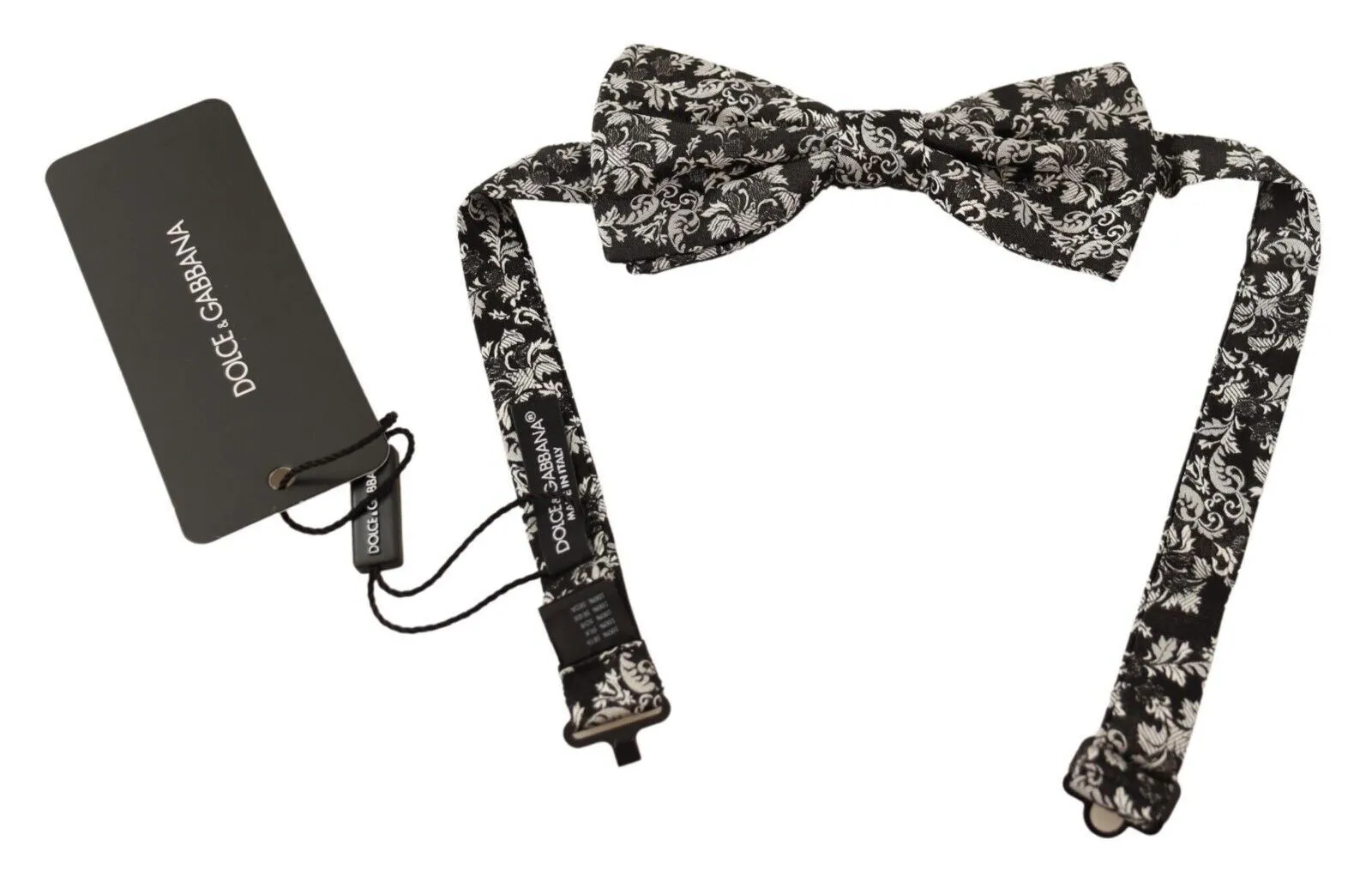 Dolce & Gabbana Men's Floral Silk Bow Tie Luxe