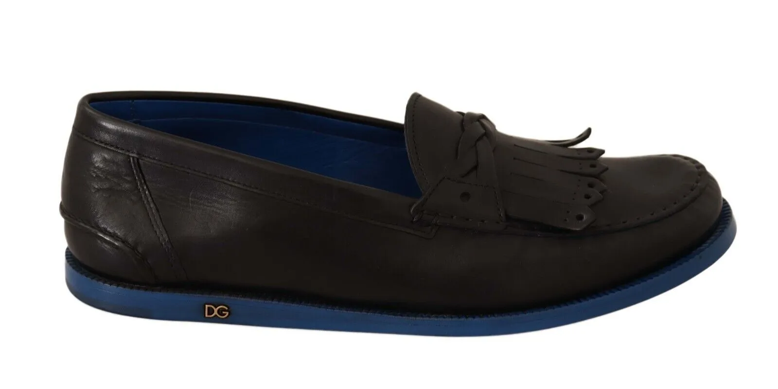 Dolce & Gabbana Men's Italian Luxury Leather Tassel Loafers