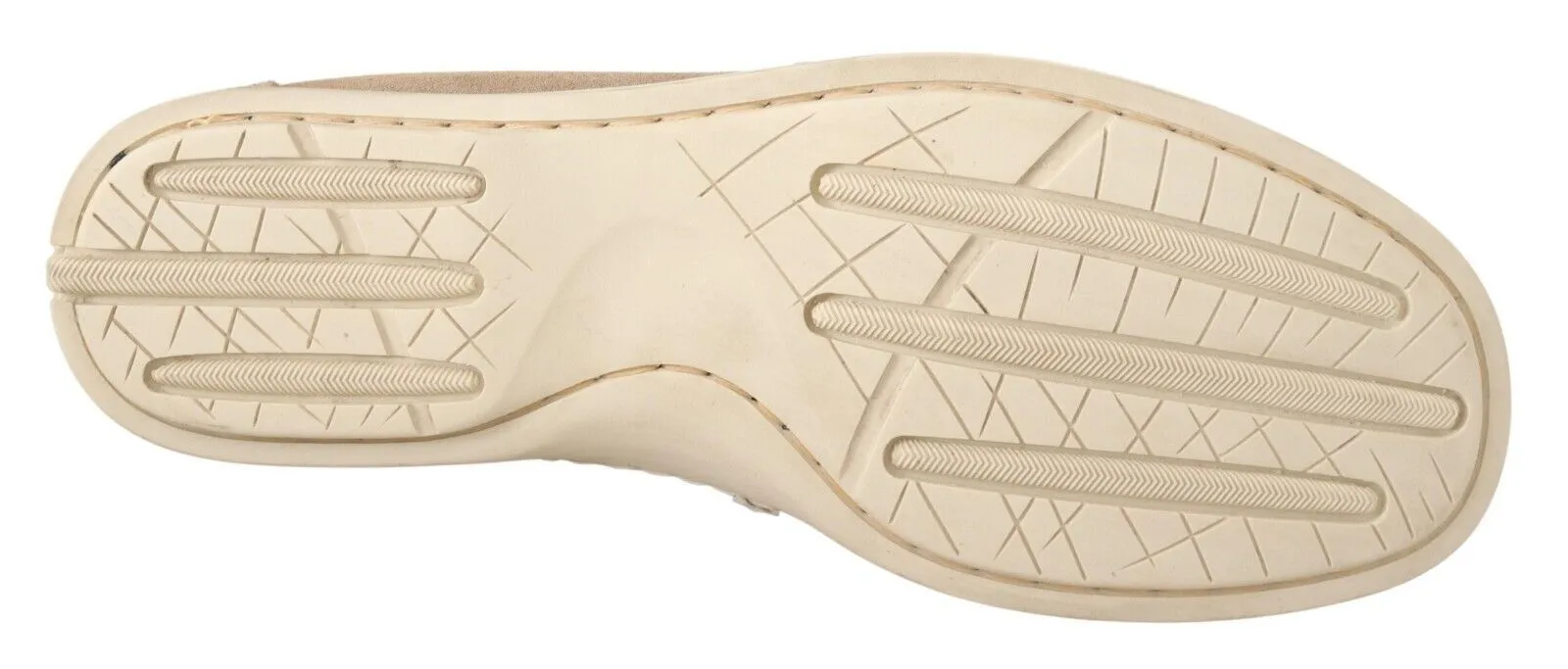 Pollini Men's Elegant Beige Suede Moccasins for the Discerning Gentleman