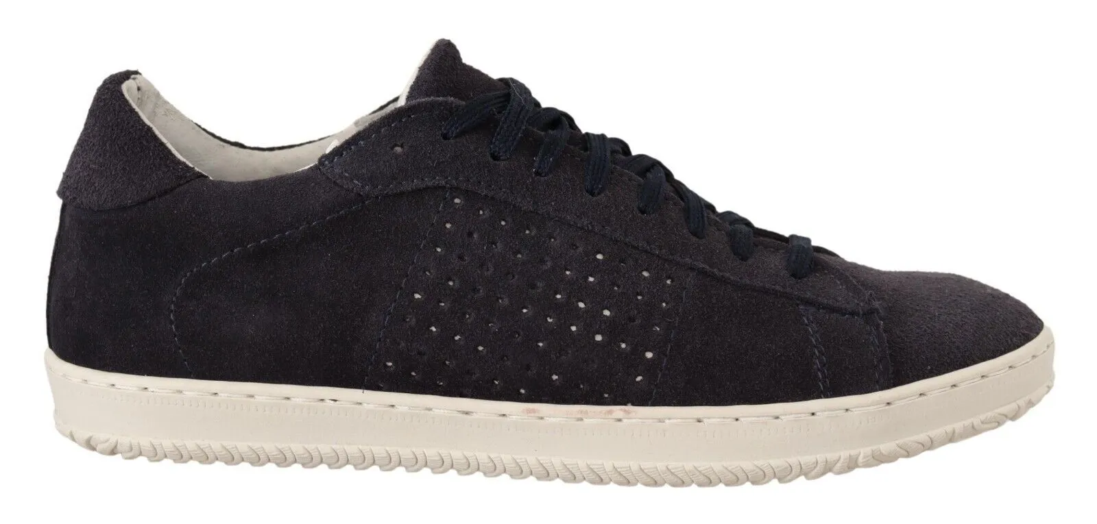La Scarpa Italiana Men's Elegant Suede Low Top Sneakers