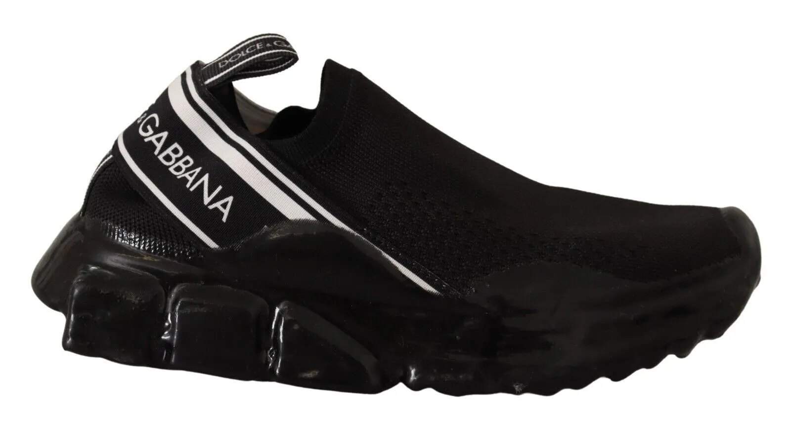 Dolce & Gabbana Women's Chic Black Sorrento Slip-On Sneakers