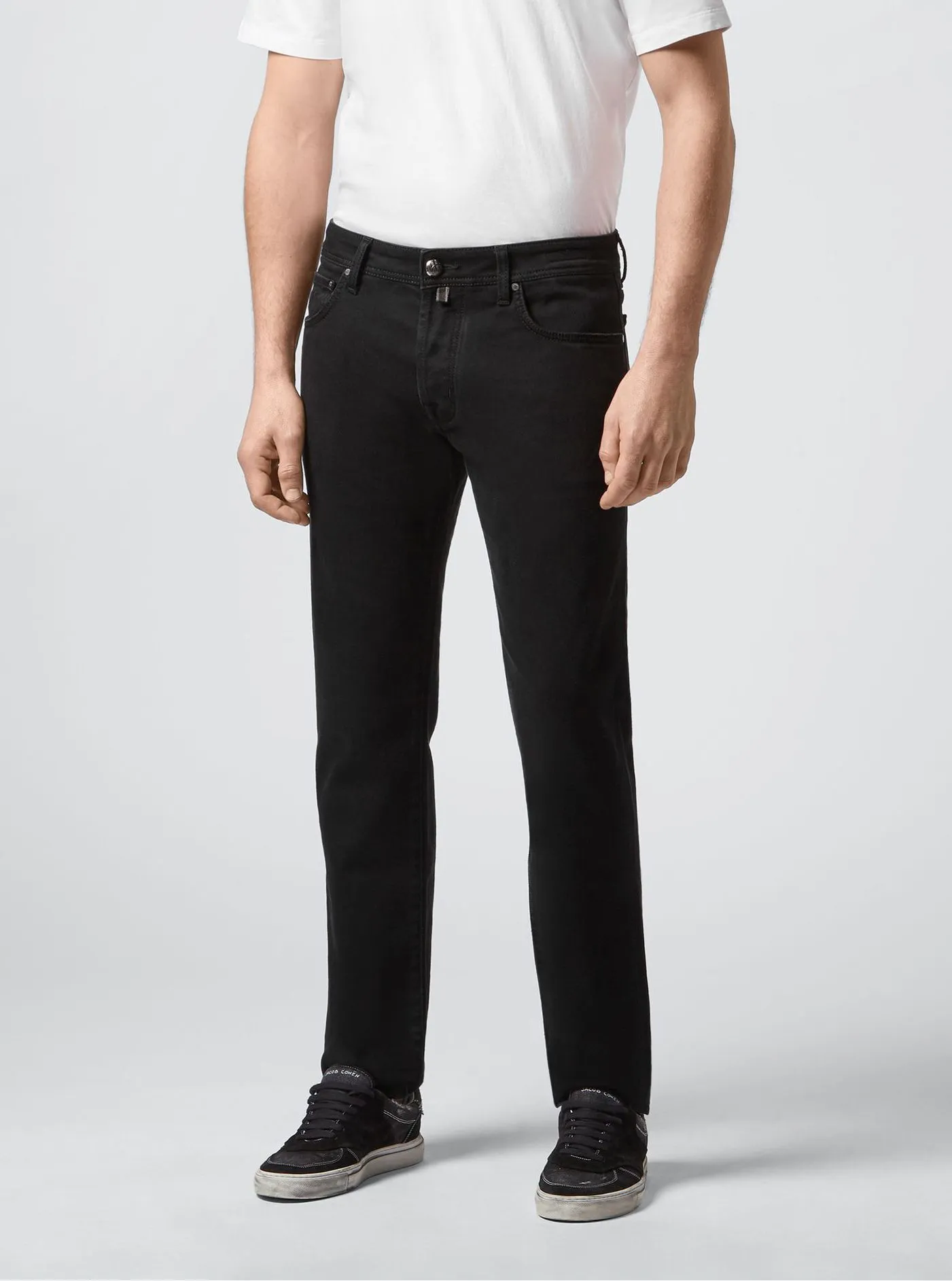 Jacob Cohen Men's Eduard Slim-Fit Five-Pocket Designer Jeans