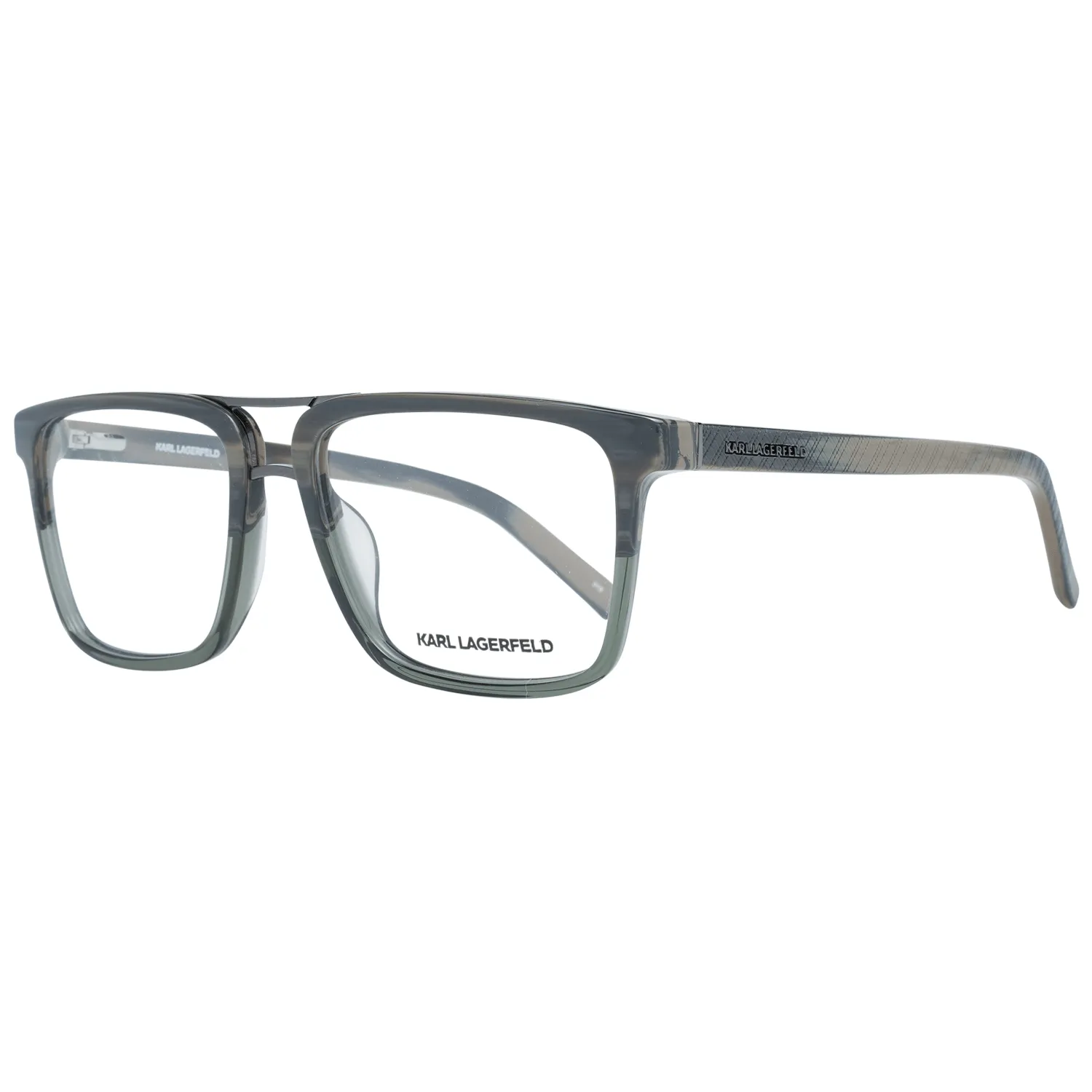 Karl Lagerfeld Unisex Gray Unisex Optical Frames