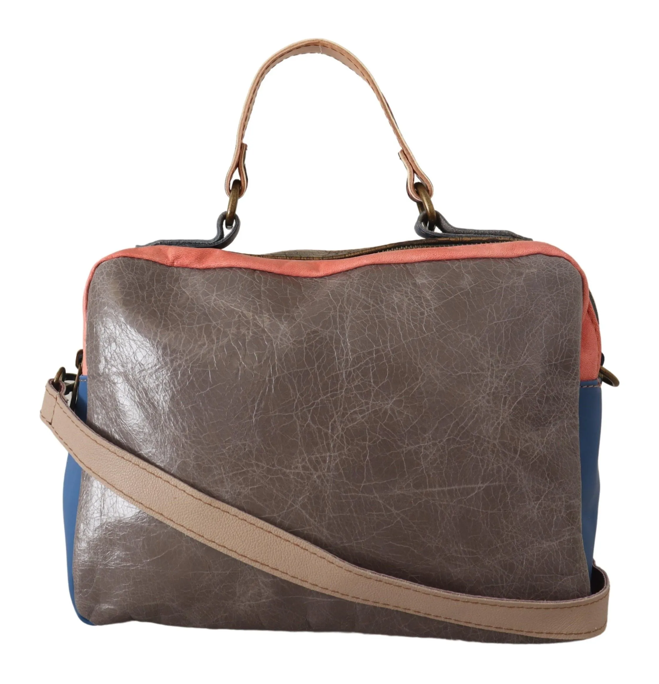 EBARRITO Women's Chic Multicolor Leather Shoulder Bag
