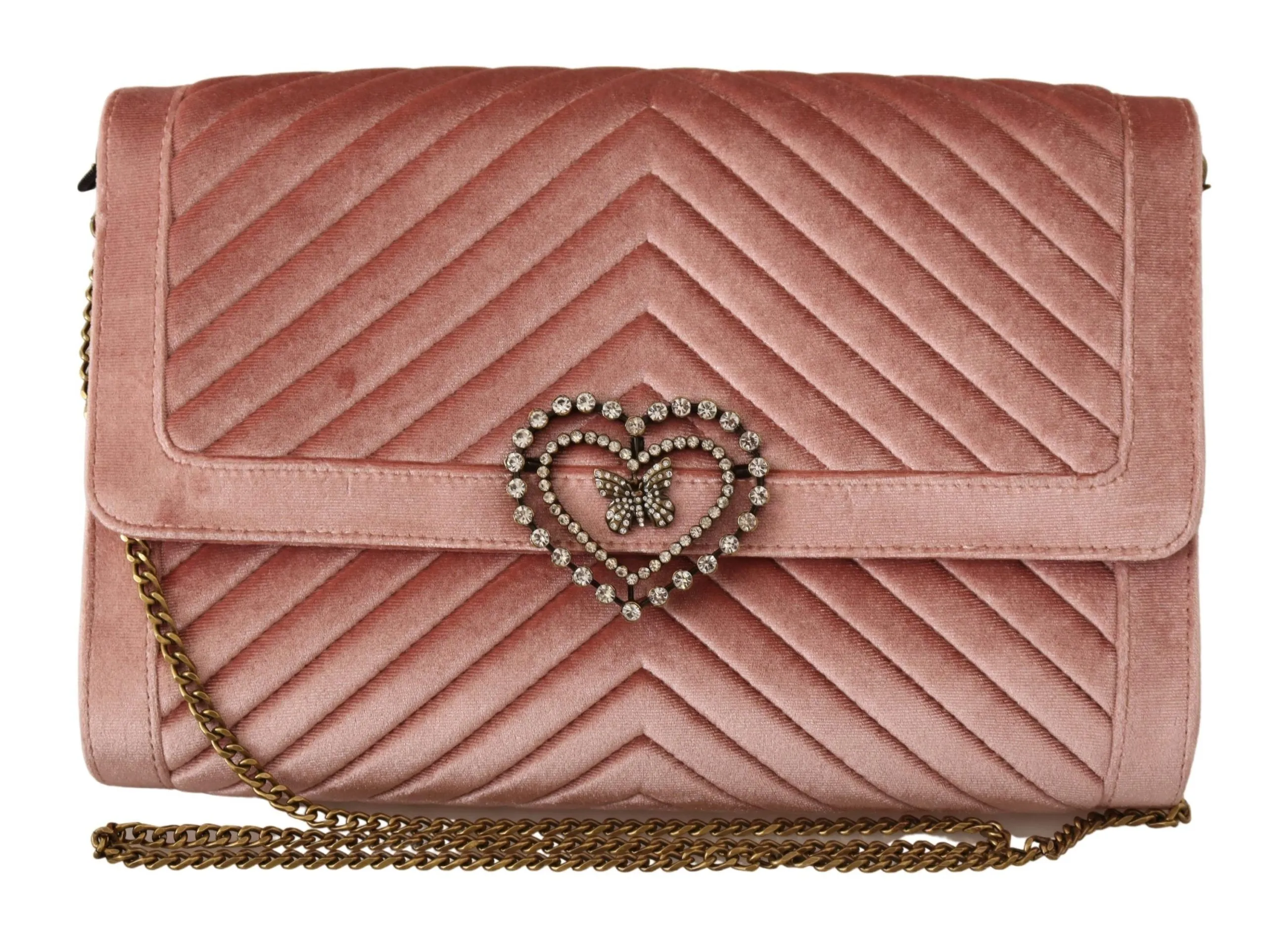 Twinset Women's Elegant Crystal Embellished Leather Crossbody