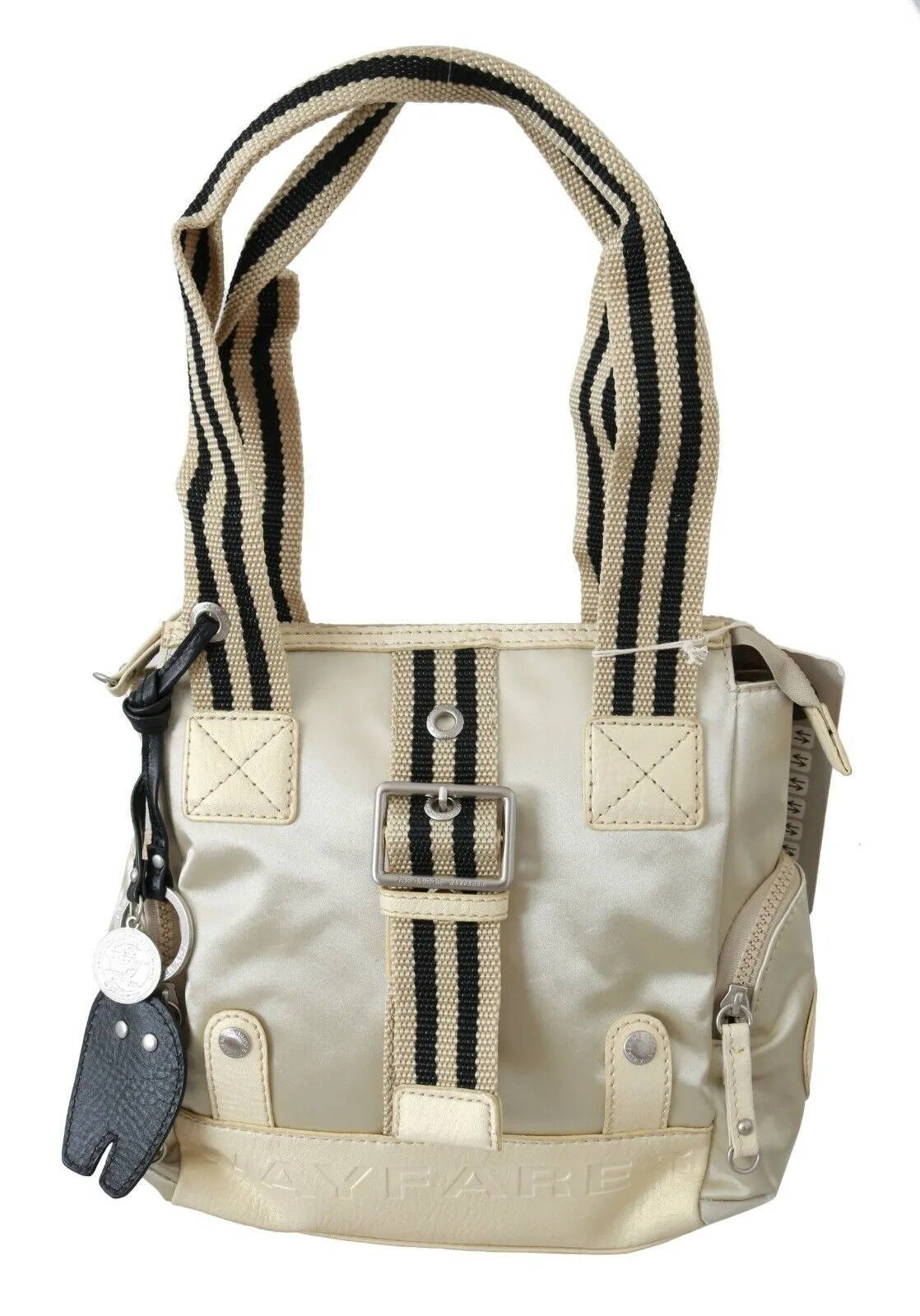WAYFARER Women's Chic Beige Fabric Handbag