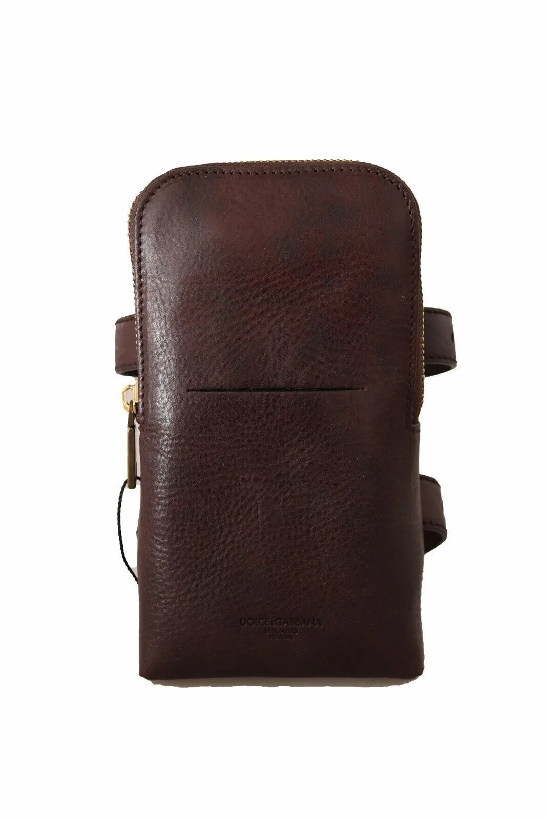 Dolce & Gabbana Men's Elegant Dual-Strap Leather Multi Kit