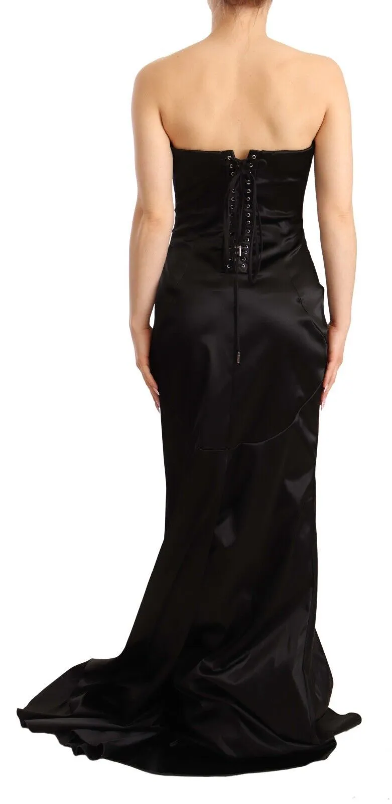 Dolce & Gabbana Women's Elegant Black Strapless Mermaid Dress