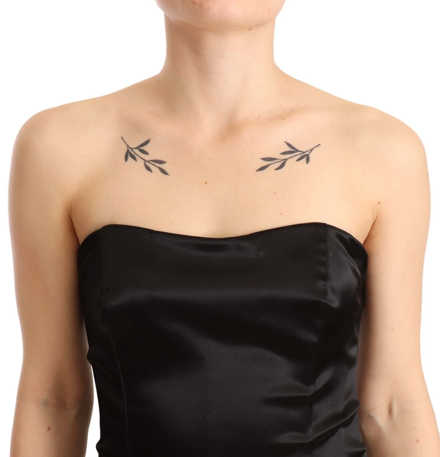 Dolce & Gabbana Women's Elegant Black Strapless Mermaid Dress