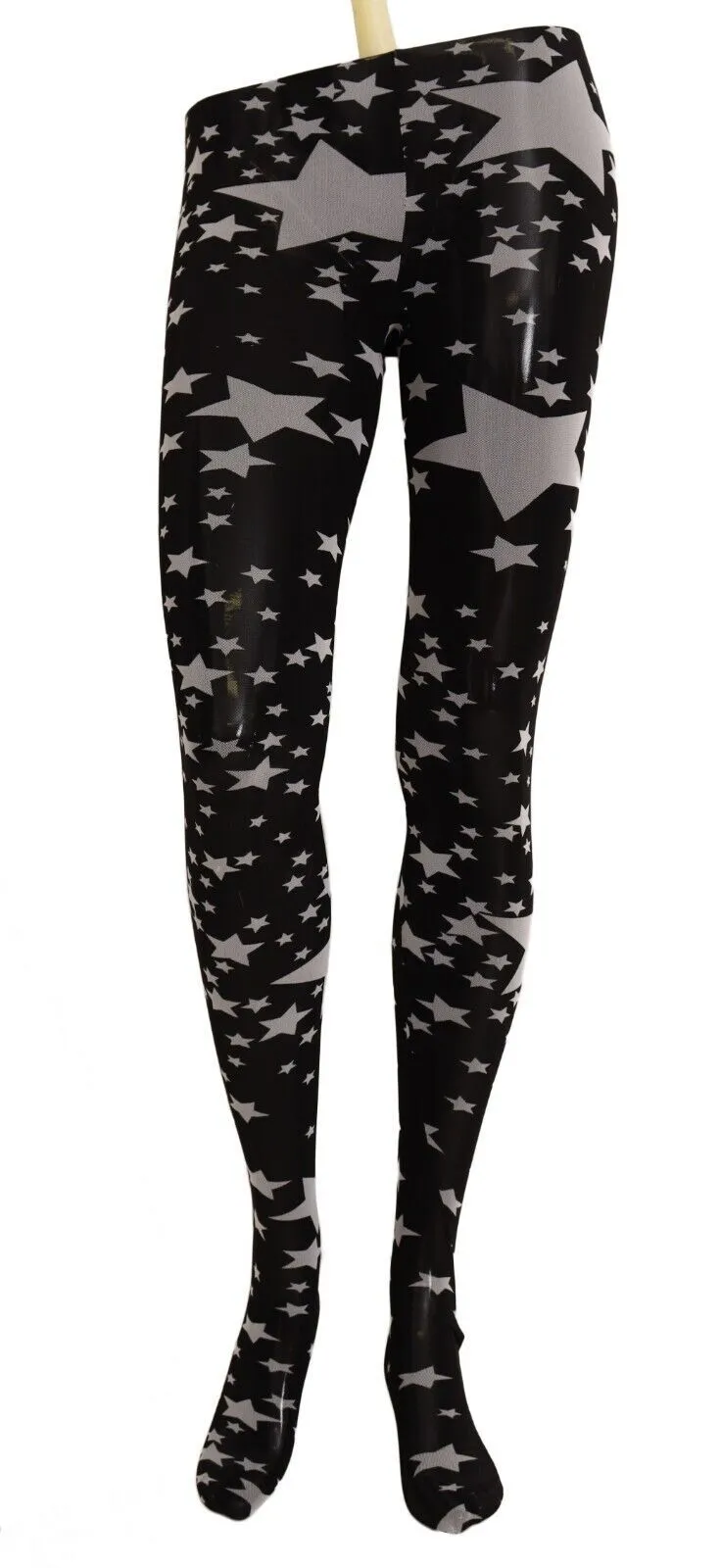 Dolce & Gabbana Women's Starry Night Designer Mesh Tights