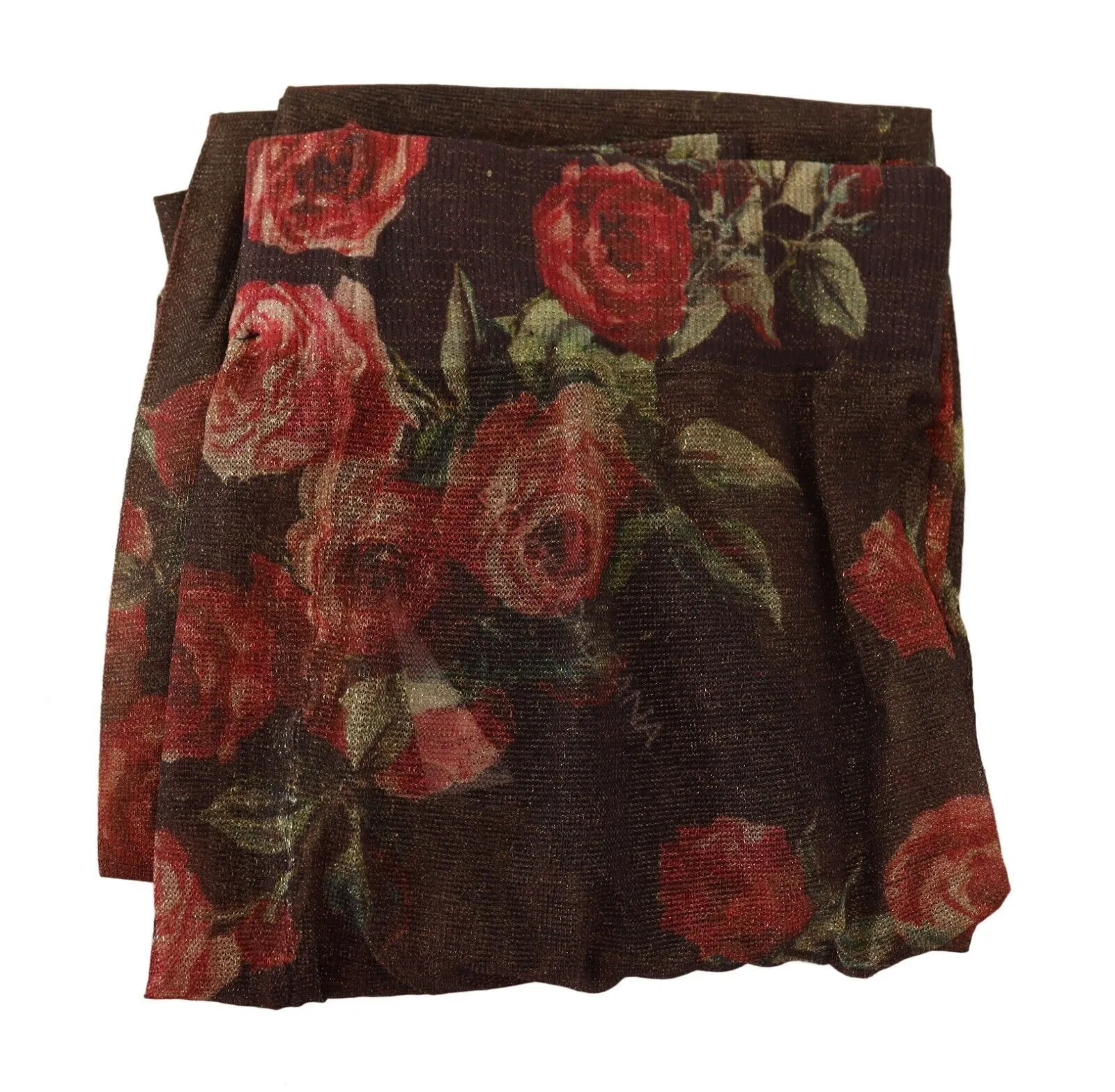 Dolce & Gabbana Women's Floral Print Nylon Tights