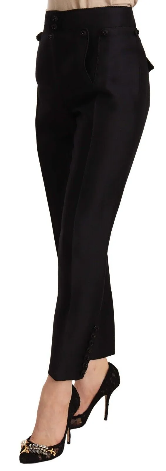 Dsquared² Women's Chic High-Waist Cropped Trousers
