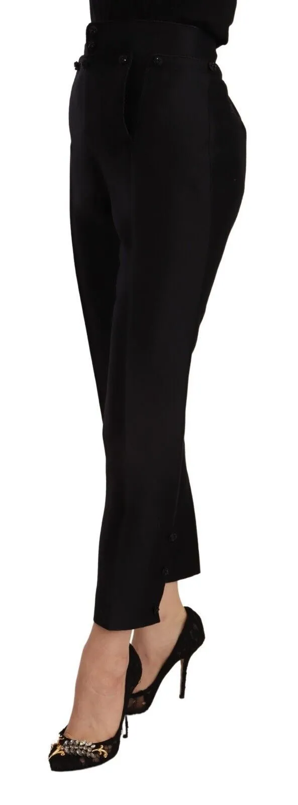 Dsquared² Women's Elevated Elegance High-Waist Skinny Trousers