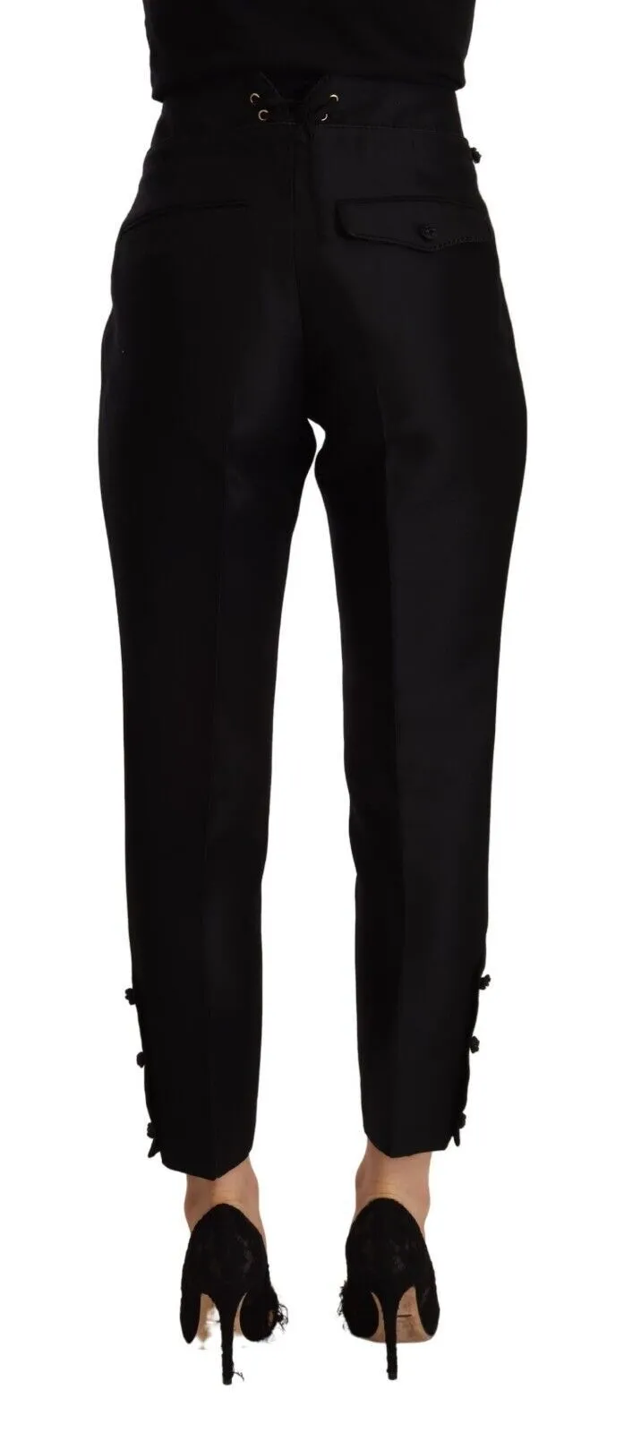Dsquared² Women's Elevated Elegance High-Waist Skinny Trousers