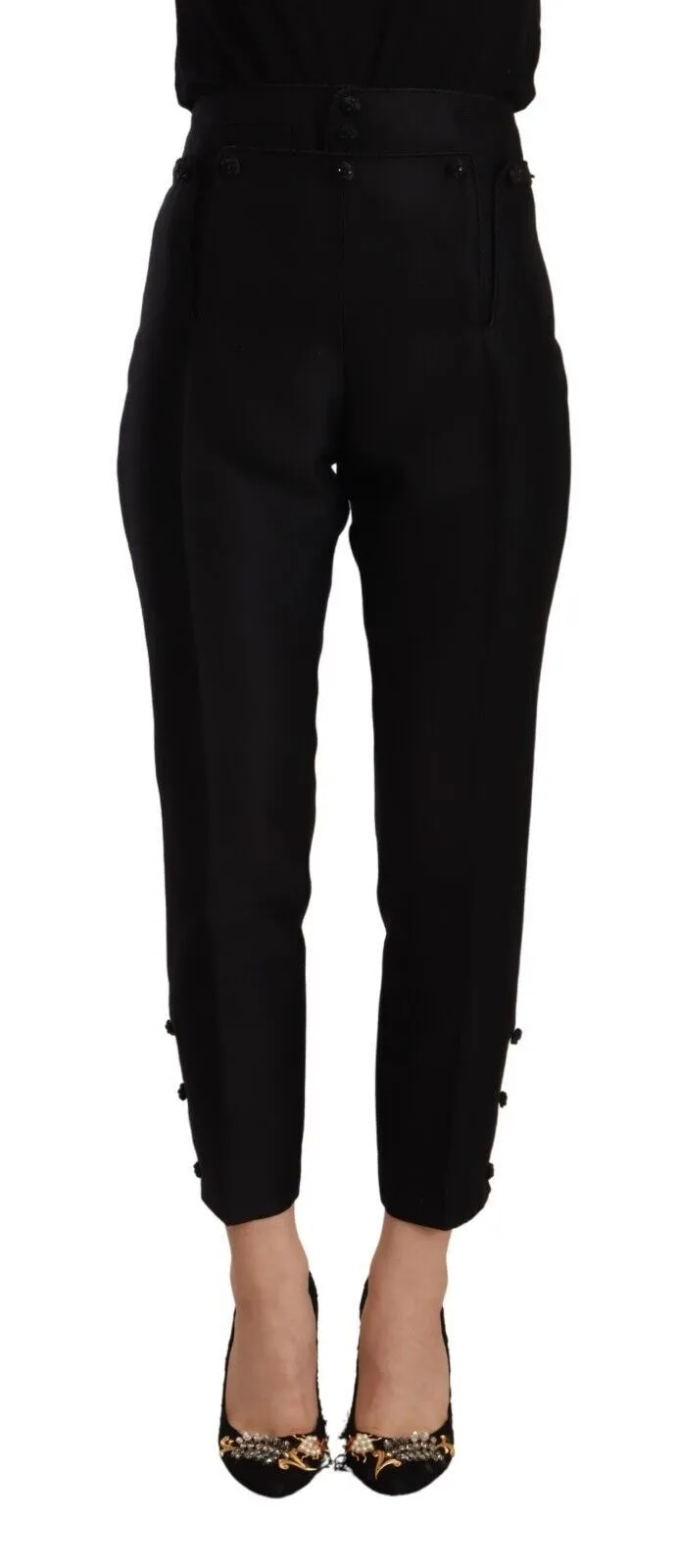 Dsquared² Women's Elevated Elegance High-Waist Skinny Trousers
