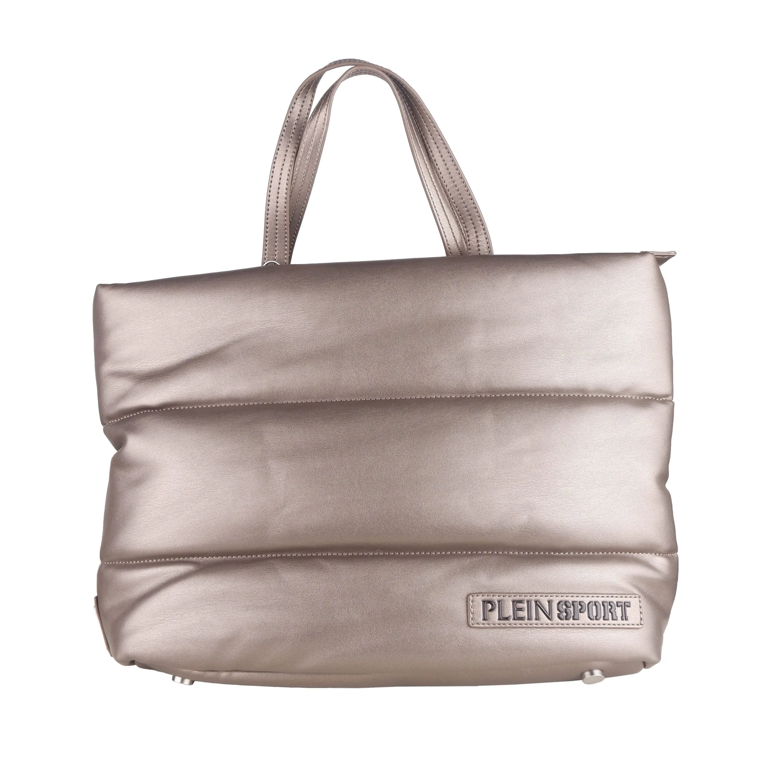 Gray Polyethylene Women Shoulder Bag