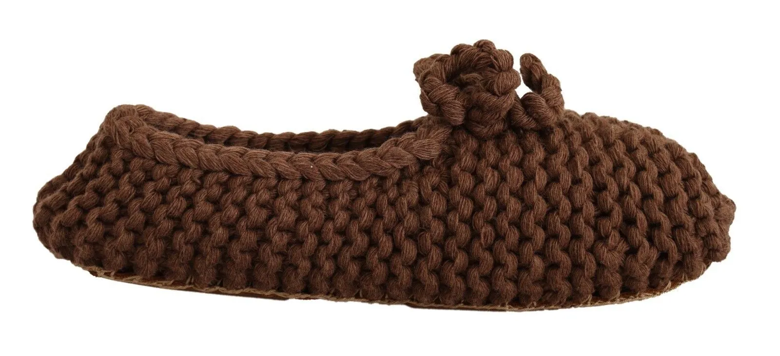 Dolce & Gabbana Women's Elegant Wool Knit Ballerina Flats