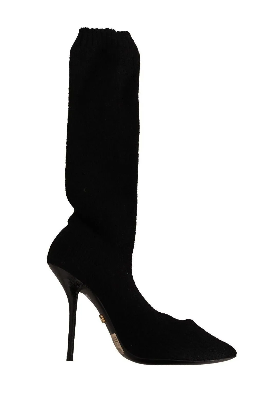 Dolce & Gabbana Women's Elegant Stretch Socks Boots in Black