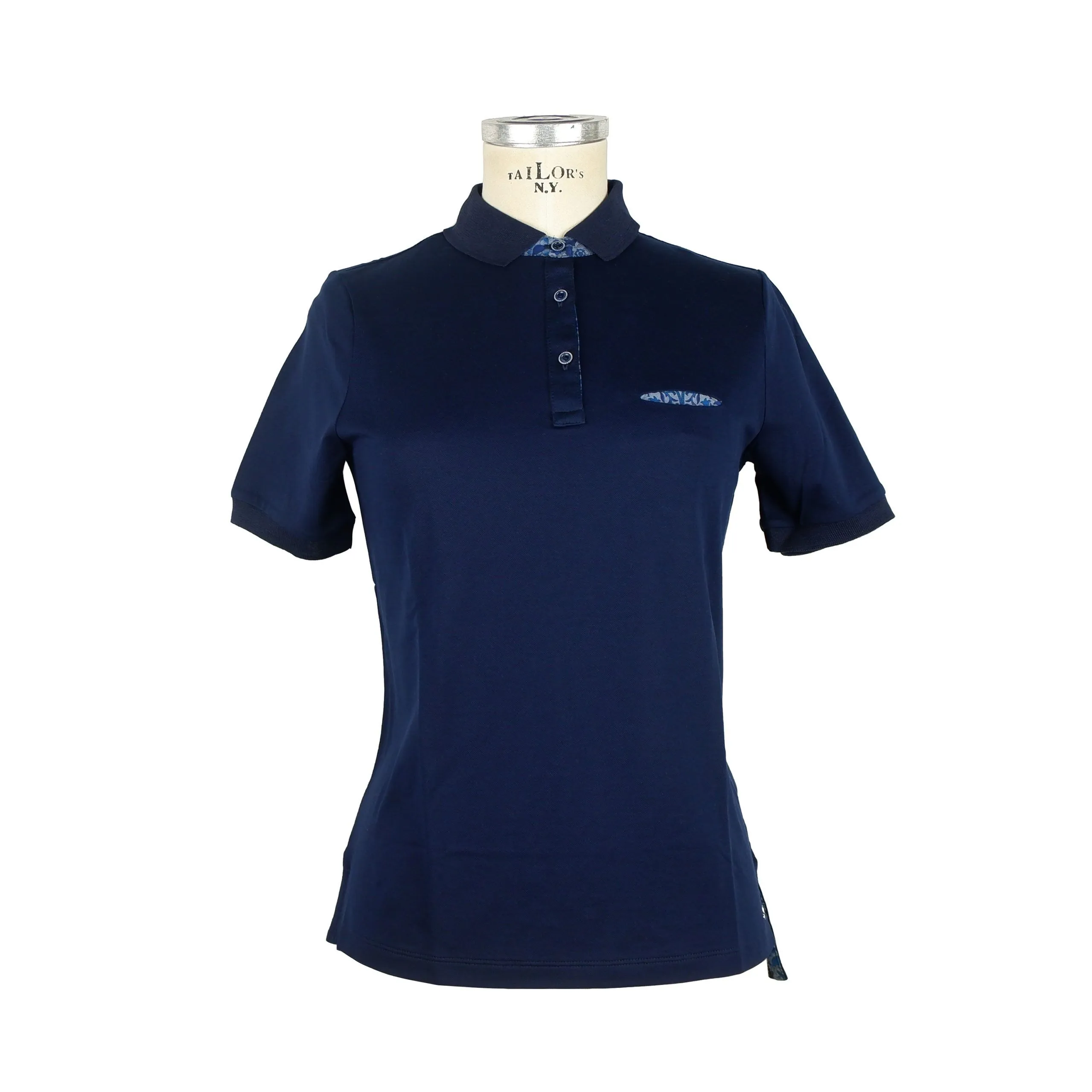 Jacob Cohen Women's Elegant Dark Blue Cotton Polo Shirt for Women