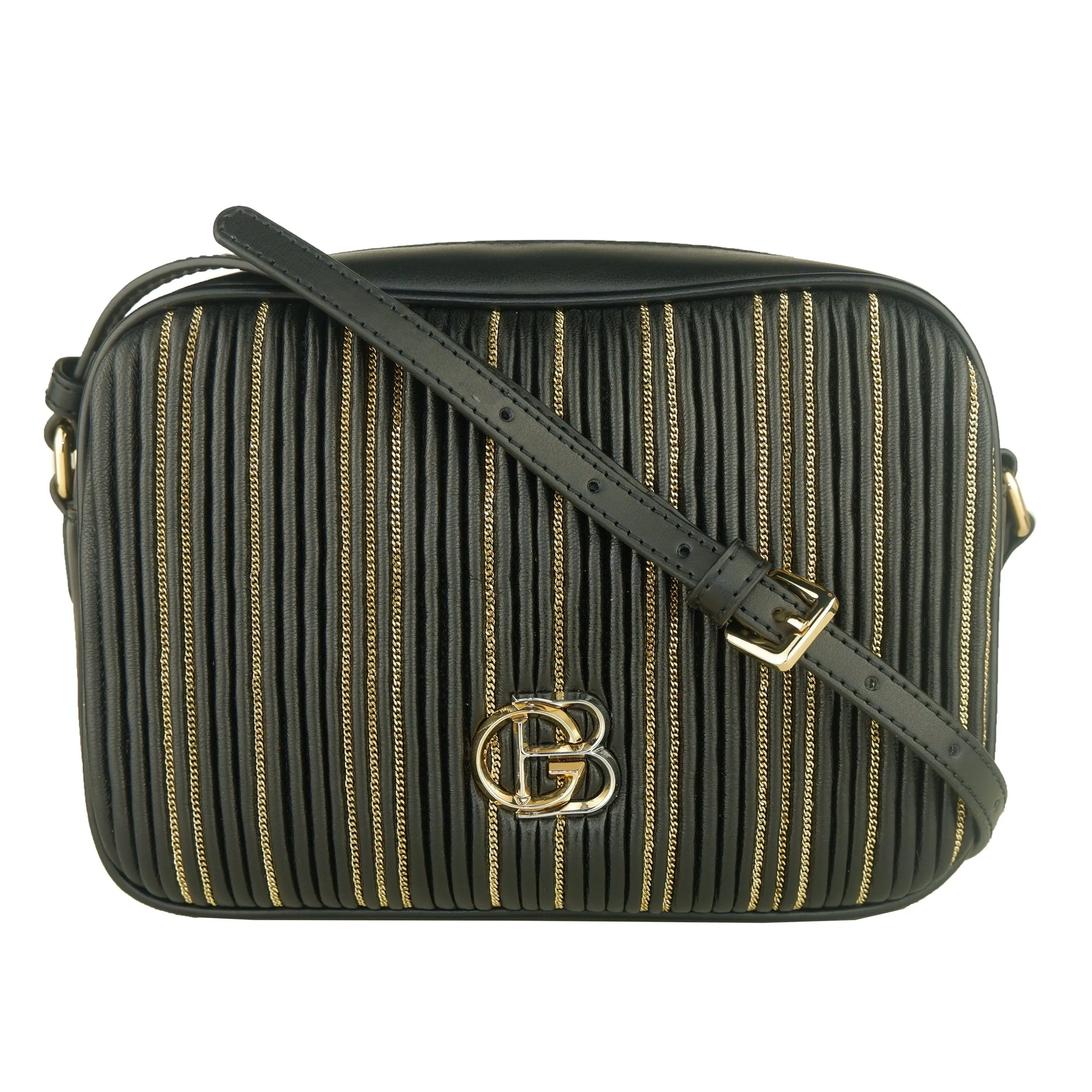 Baldinini Women's Elegant Black Crossbody Leather Bag