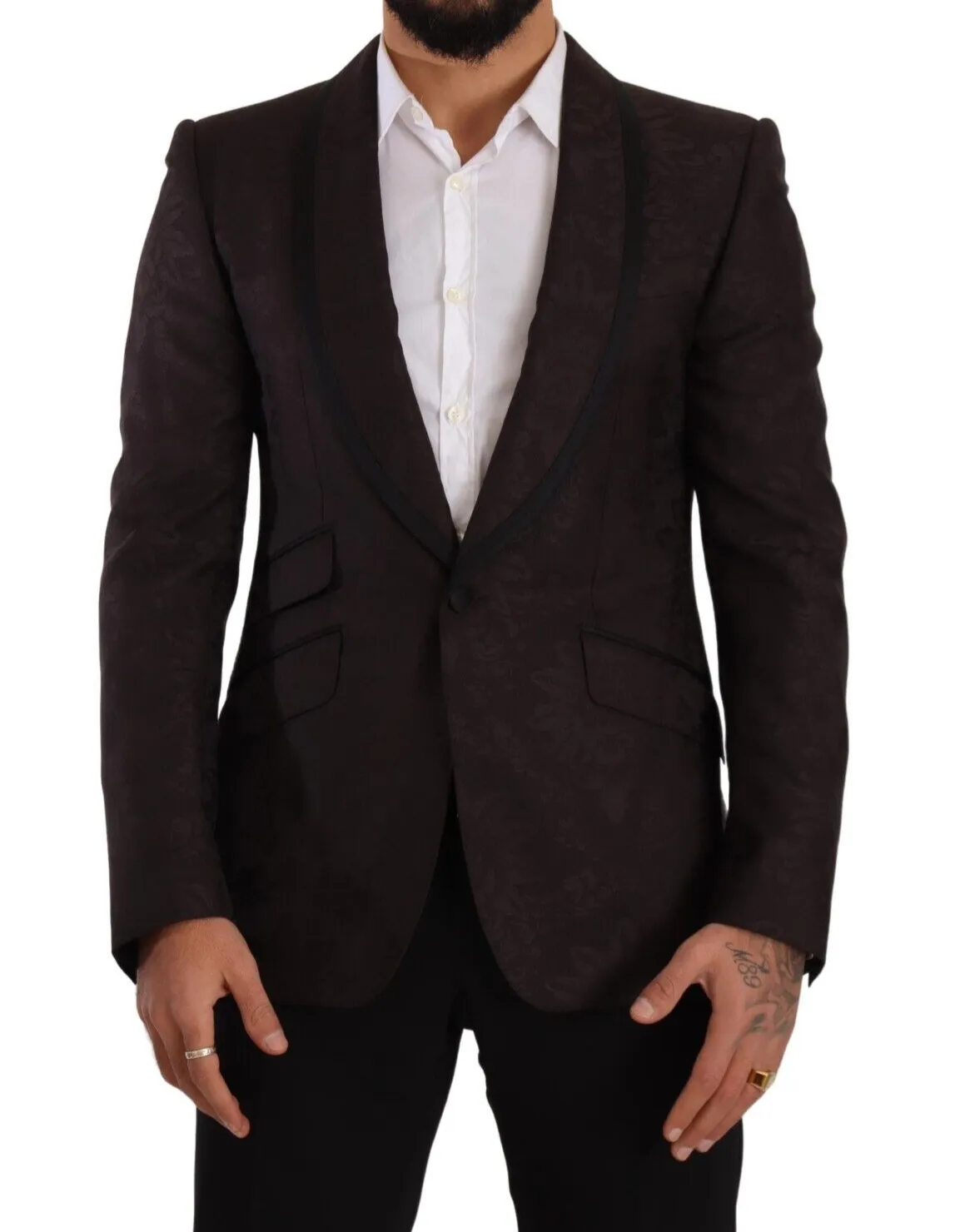 Dolce & Gabbana Men's Sicilian Elegance Single-Breasted Blazer