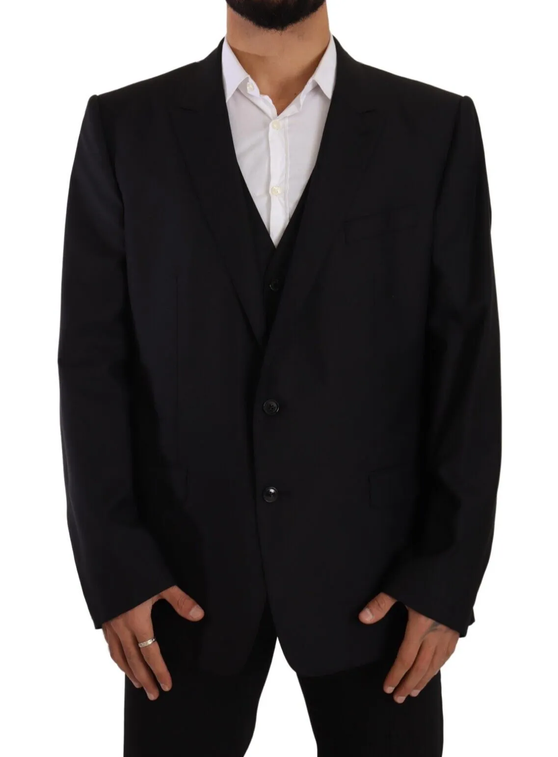 Dolce & Gabbana Men's Elegant Martini Two-Piece Suit Blazer