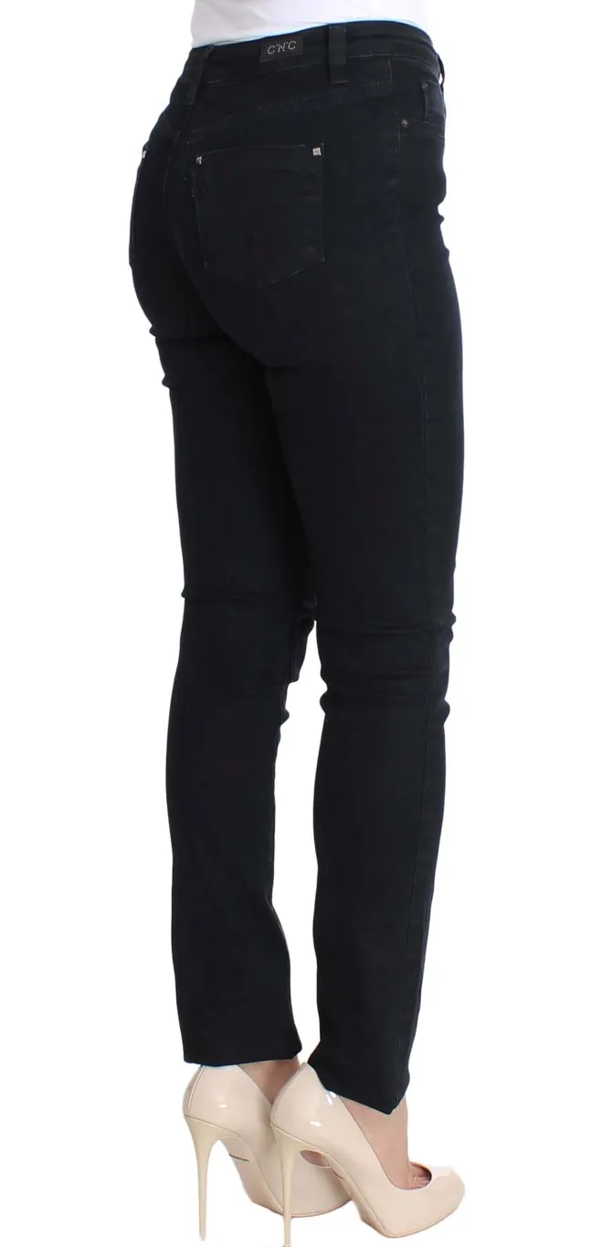 Costume National Women's Chic Slim Fit Skinny Designer Jeans