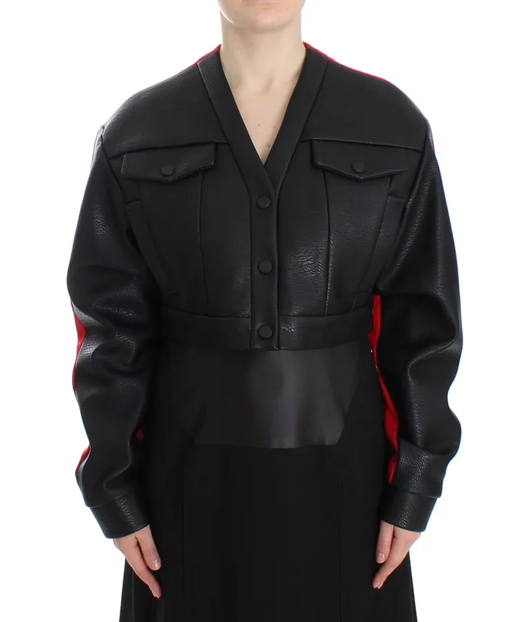 KAALE SUKTAE Women's Elegant Cropped Artisan Jacket