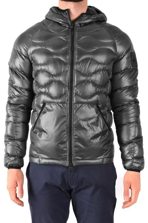 Refrigiwear Gray Polyamide Men Jacket