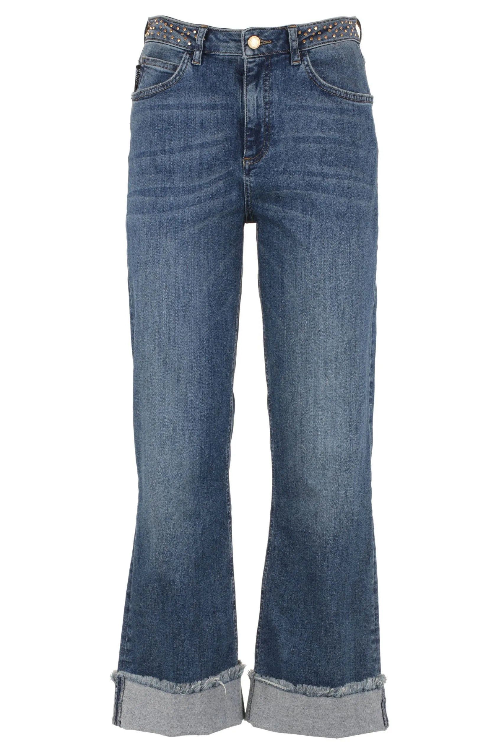 Imperfect Women's Blue Cotton Women's Jean