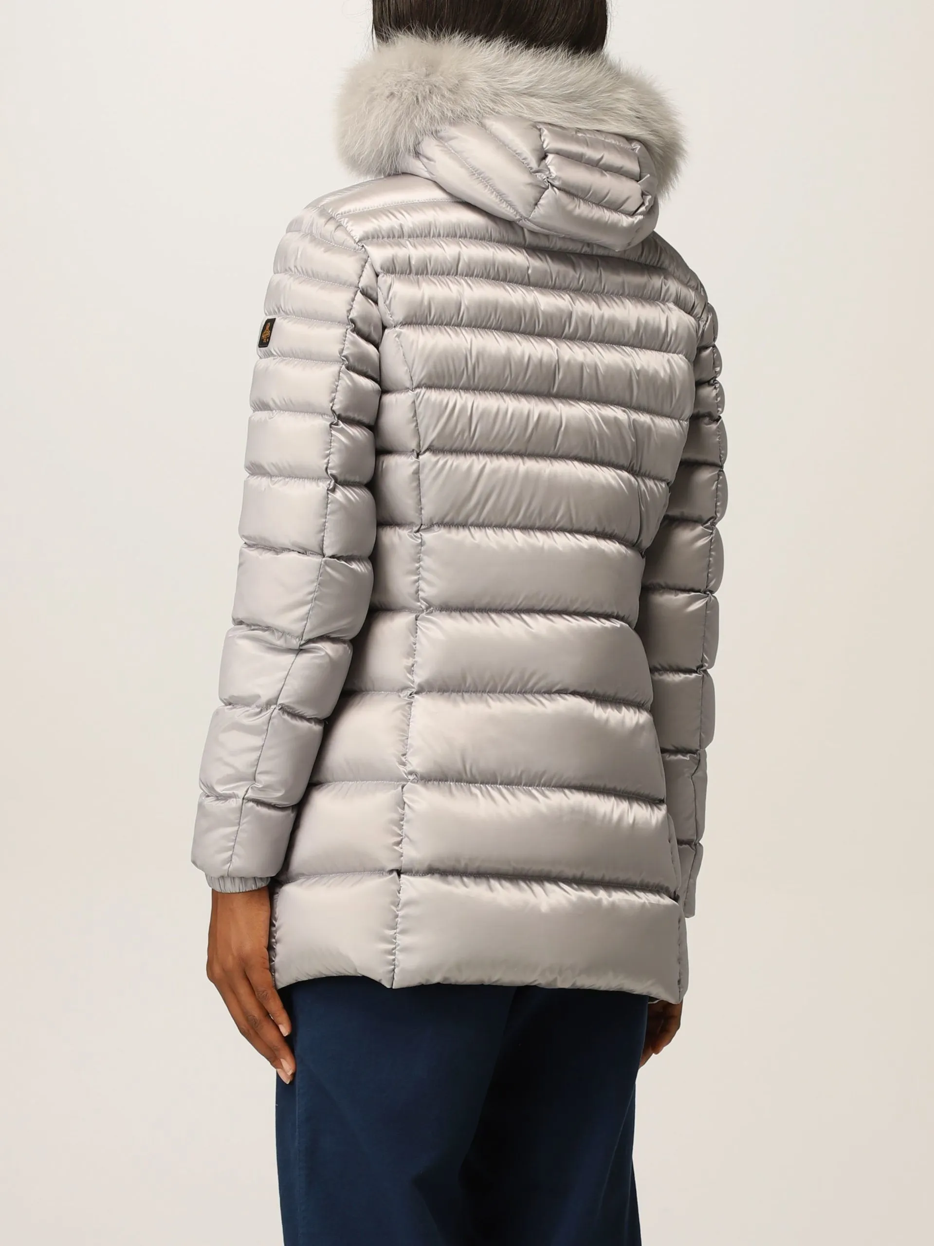 Refrigiwear Women's Chic Padded Down Jacket with Fur Hood