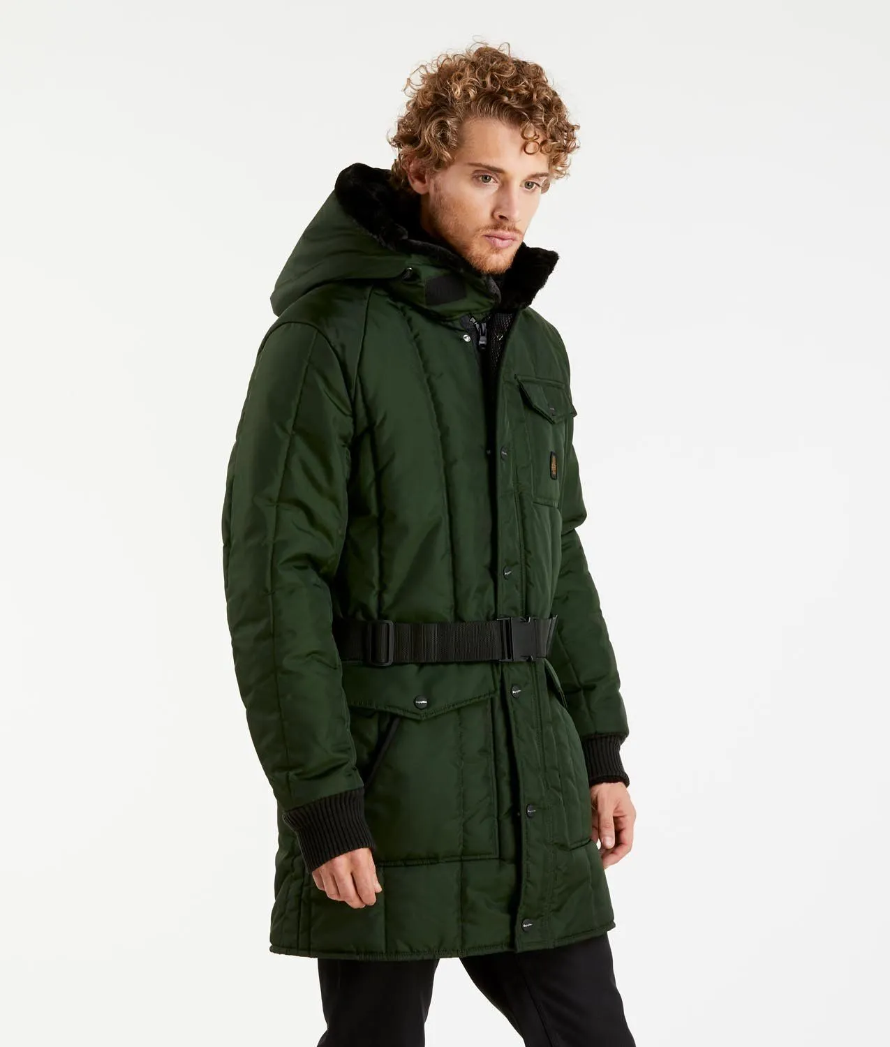 Refrigiwear Men's Iconic Original Green Parka for the Modern Man