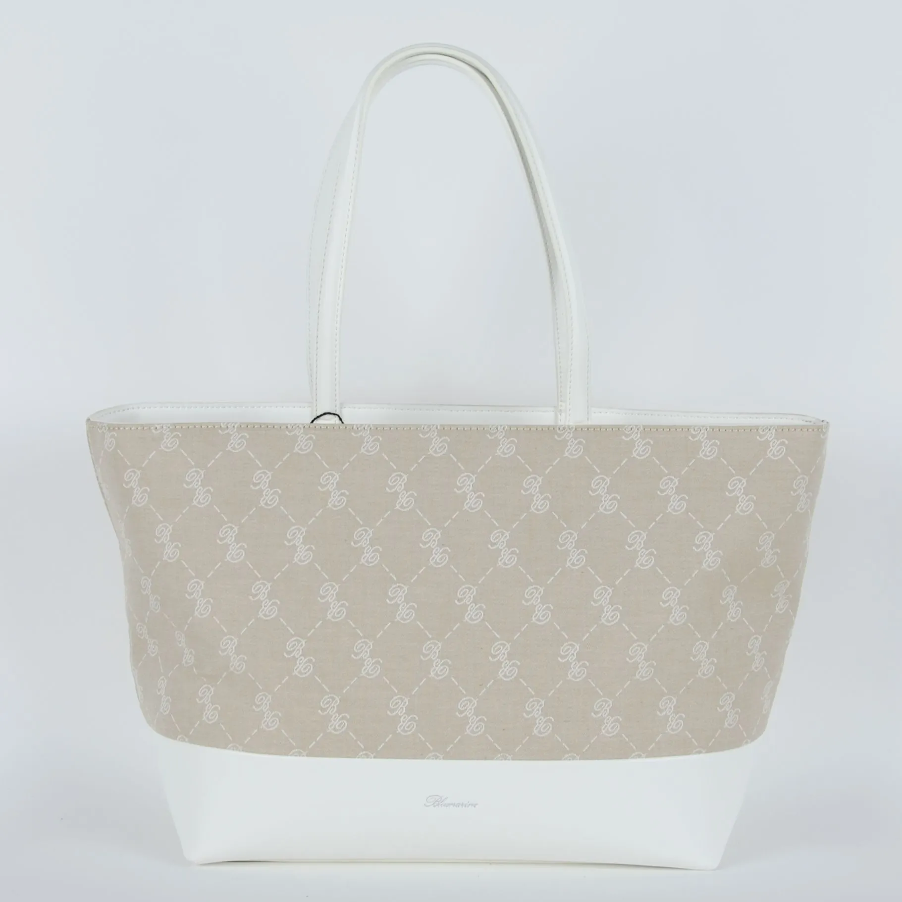 White Cotton Women Shoulder Bag